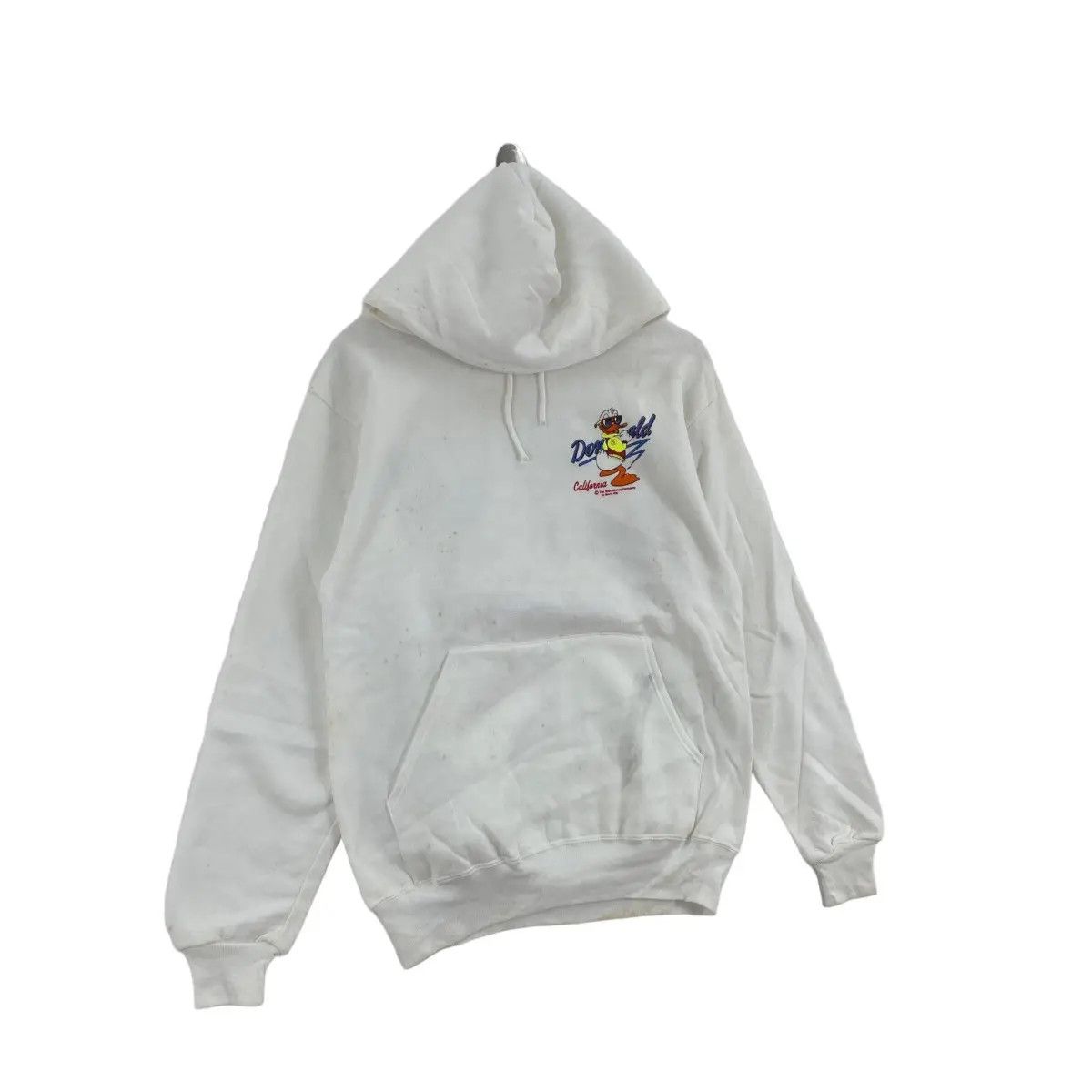 Disney Vintage 90’ DISNEY DONALD DUCK Sherry Mig Art Hoodie Size M / US 6-8 / IT 42-44 - 7 Thumbnail