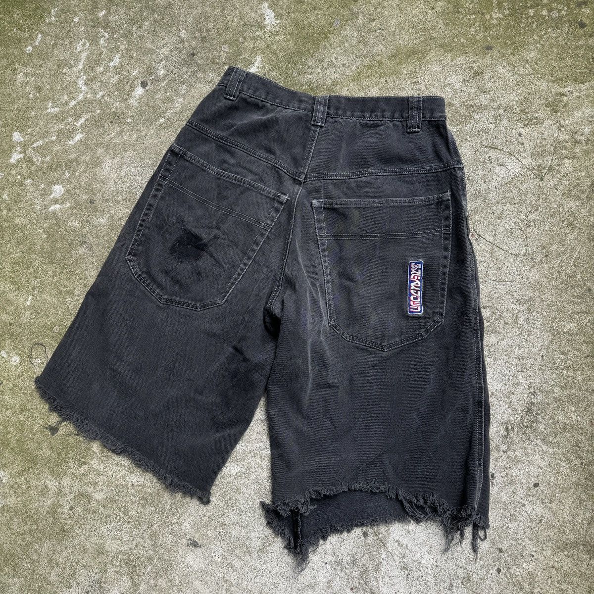 Vintage Faded Thrashed Breakdown Shorts ERD Grunge Balenciaga Size US 29 - 4 Thumbnail