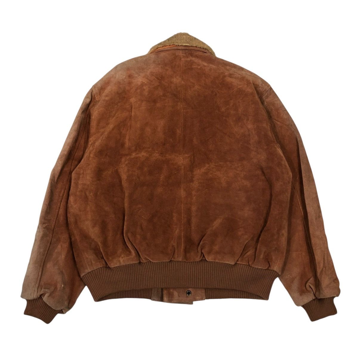Japanese Brand 🔥VINTAGE LEATHER JACKET SUN FADED NEXT STAGE ISSEY MIYAKE Size US L / EU 52-54 / 3 - 2 Thumbnail