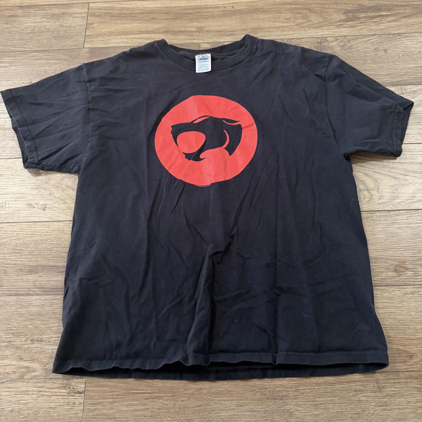 Delta Vintage 90s Thundercats Warner Bros. Black Shirt XL Size US XL / EU 56 / 4 - 1 Thumbnail