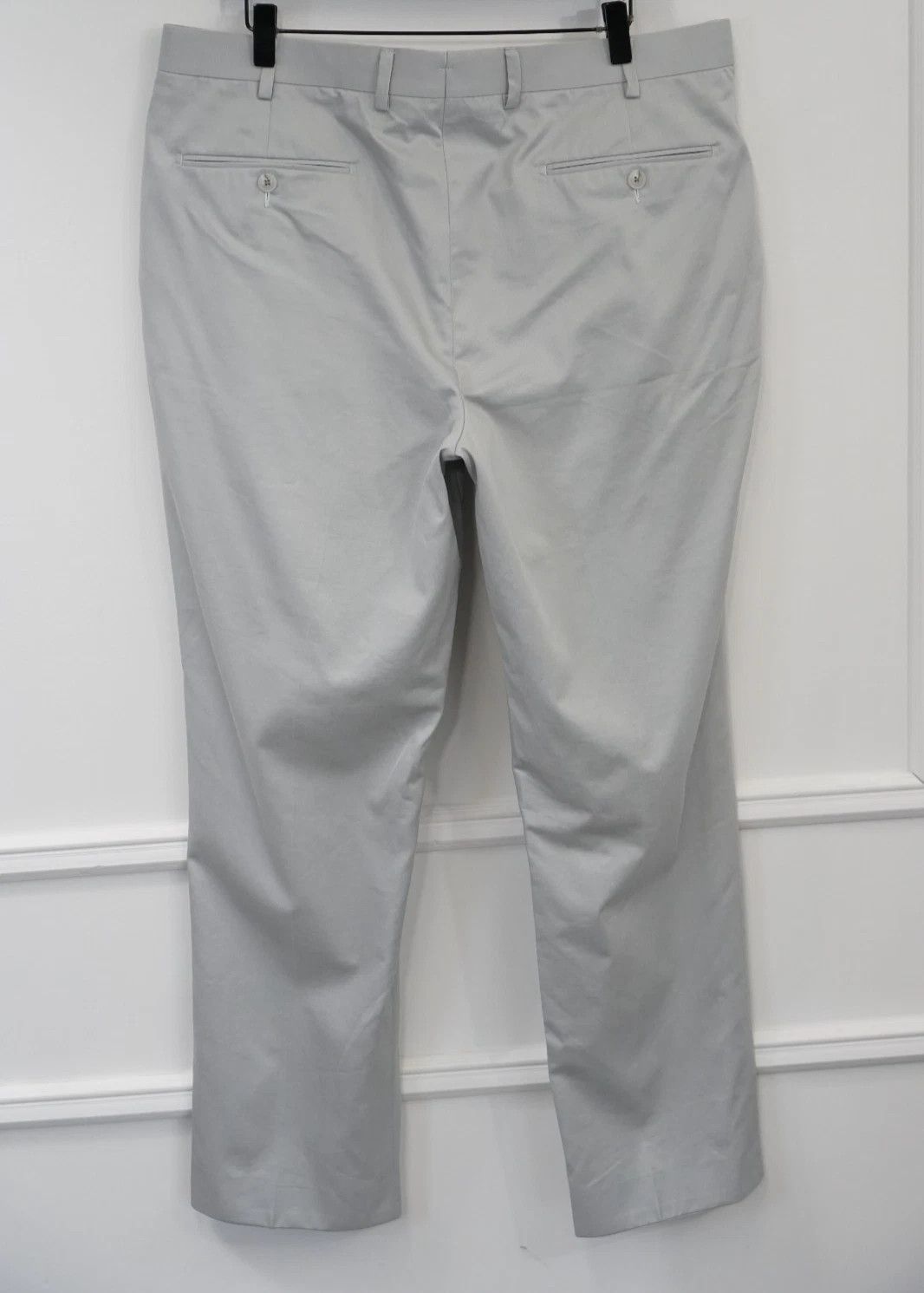 Suitsupply Men Suitsupply Pants Cotton & Cashmere Brescia Grey UK/US44 Size 44R - 2 Thumbnail