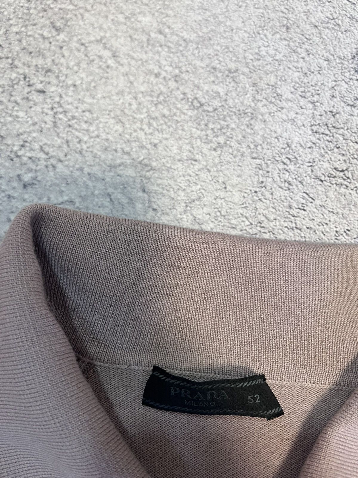 Prada Prada Milano Men’s Polos T- Shirt Rare Striped Knitwear Wool Size US L / EU 52-54 / 3 - 6 Thumbnail