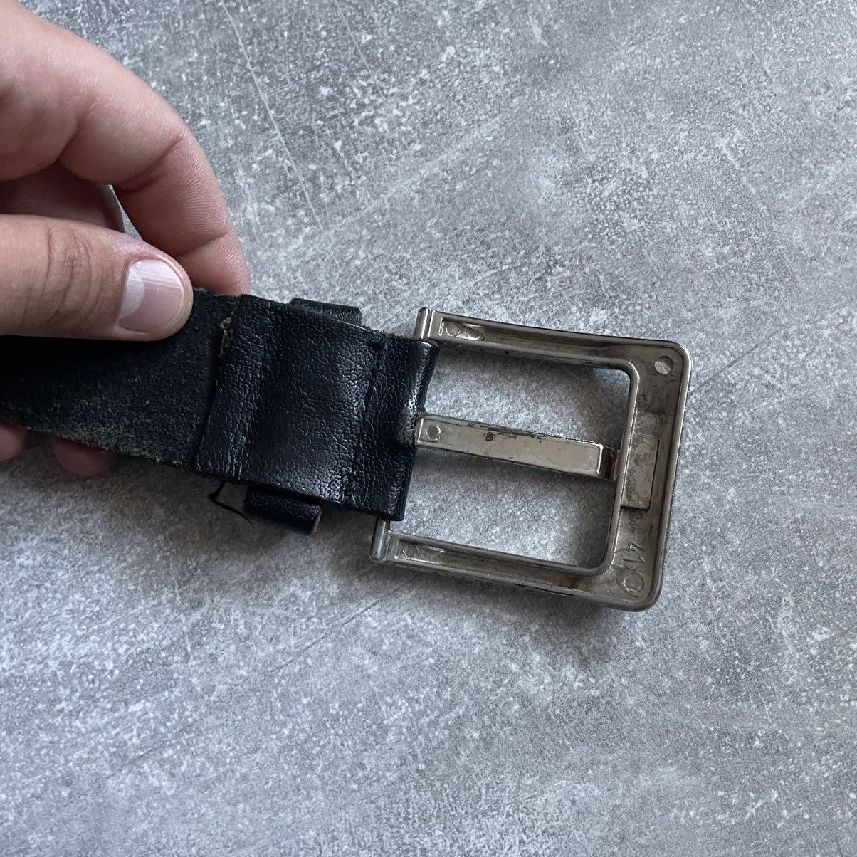Cowboy Equipment Dsquared 2 vintage Y2K avant garde leather belt Size ONE SIZE - 5 Thumbnail