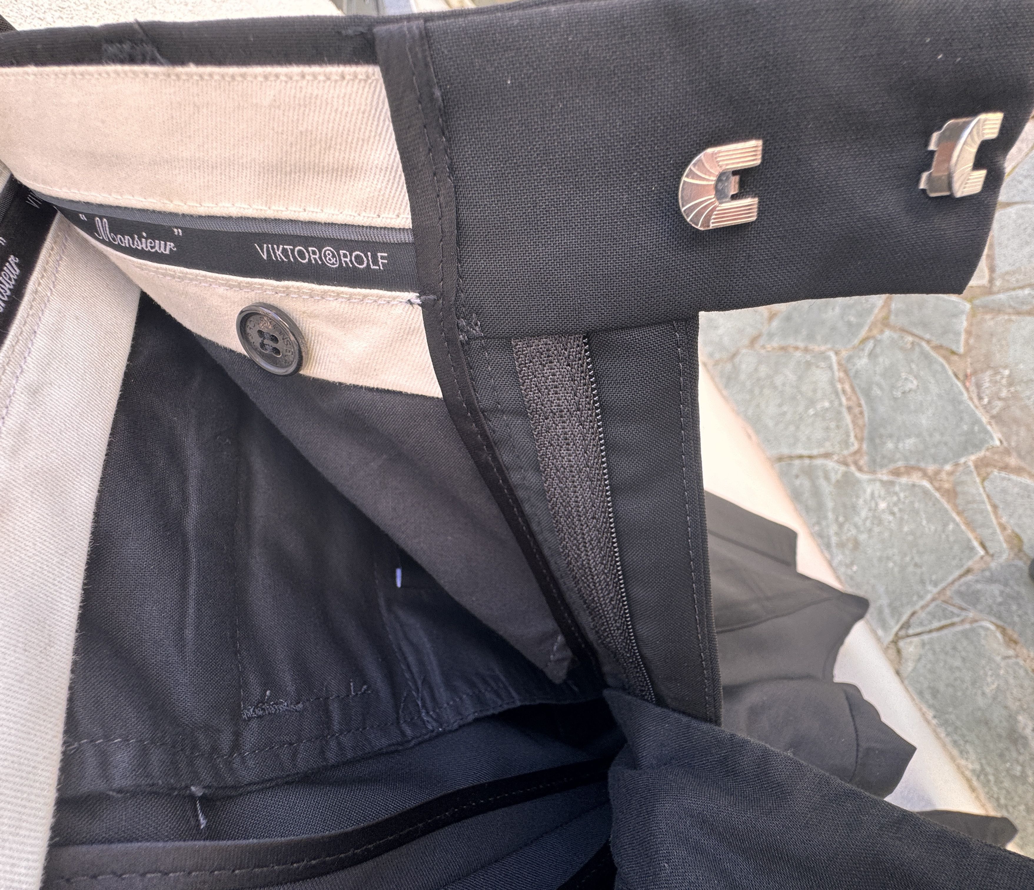 Viktor & Rolf Viktor & Rolf Fine Wool MohairTrousers Catwalk Zipper IT 46 Size US 30 / EU 46 - 10 Thumbnail