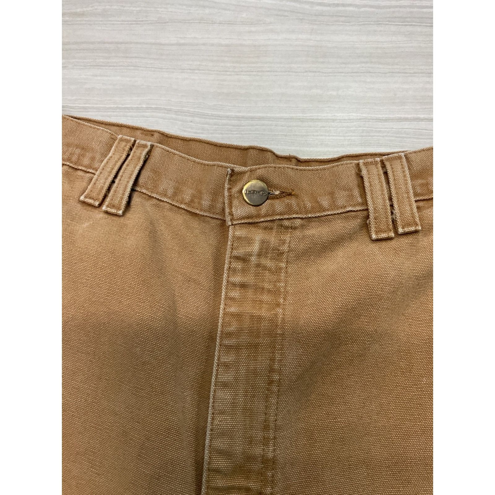 Carhartt Carhartt Heavy Duty Workwear Tan pants Size US 36 / EU 52 - 6 Thumbnail