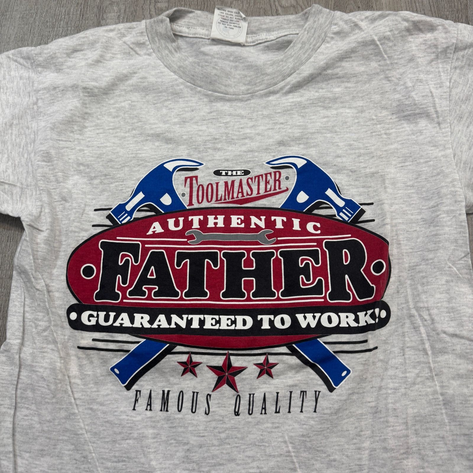 Vintage Vintage Authentic Father Guaranteed to Work Shirt Men's M Size US M / EU 48-50 / 2 - 3 Thumbnail