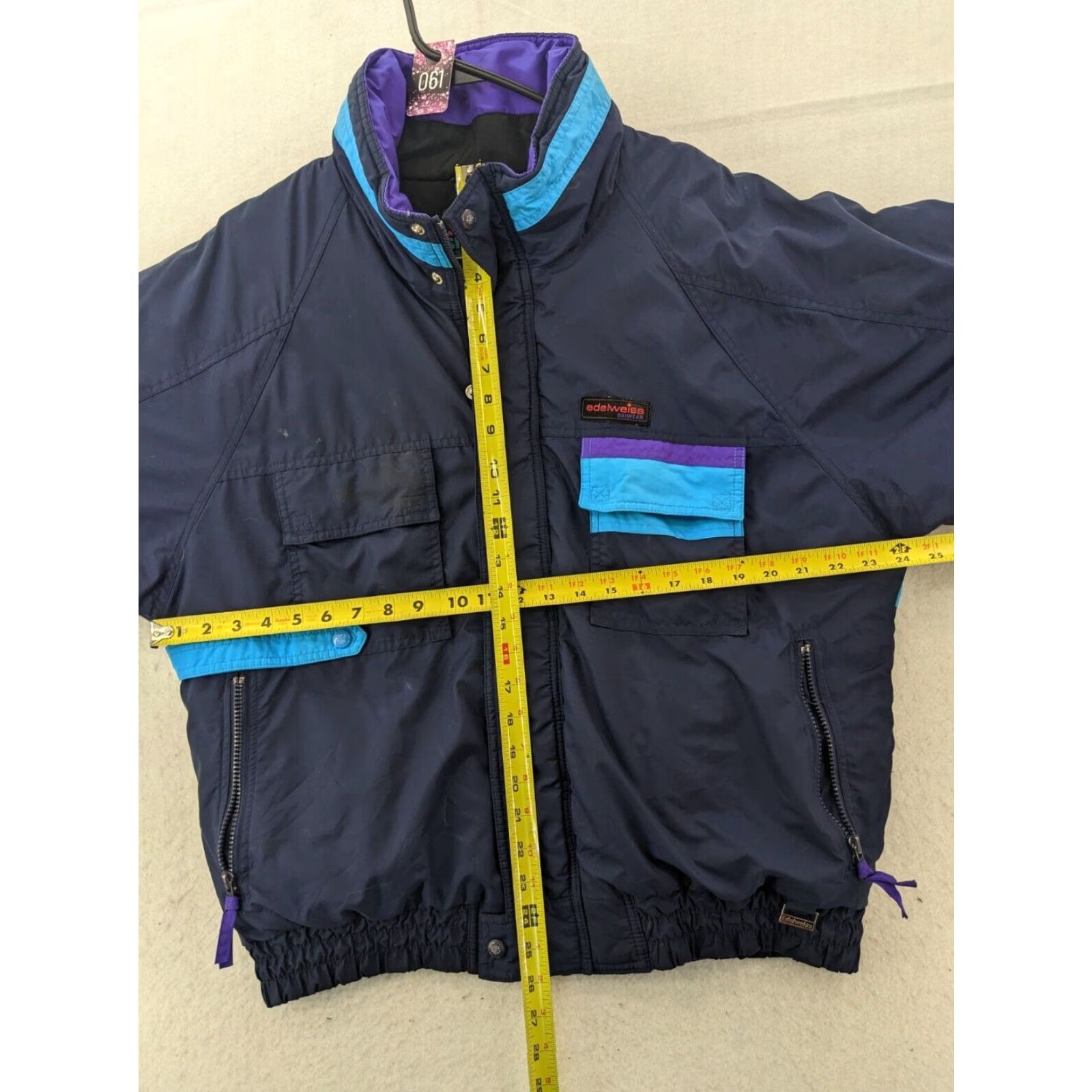Vintage Premium Vintage Edelweiss Mens Large 80s Ski Winter Coat Authentic Retro Warm Outerwear Size US L / EU 52-54 / 3 - 6 Thumbnail