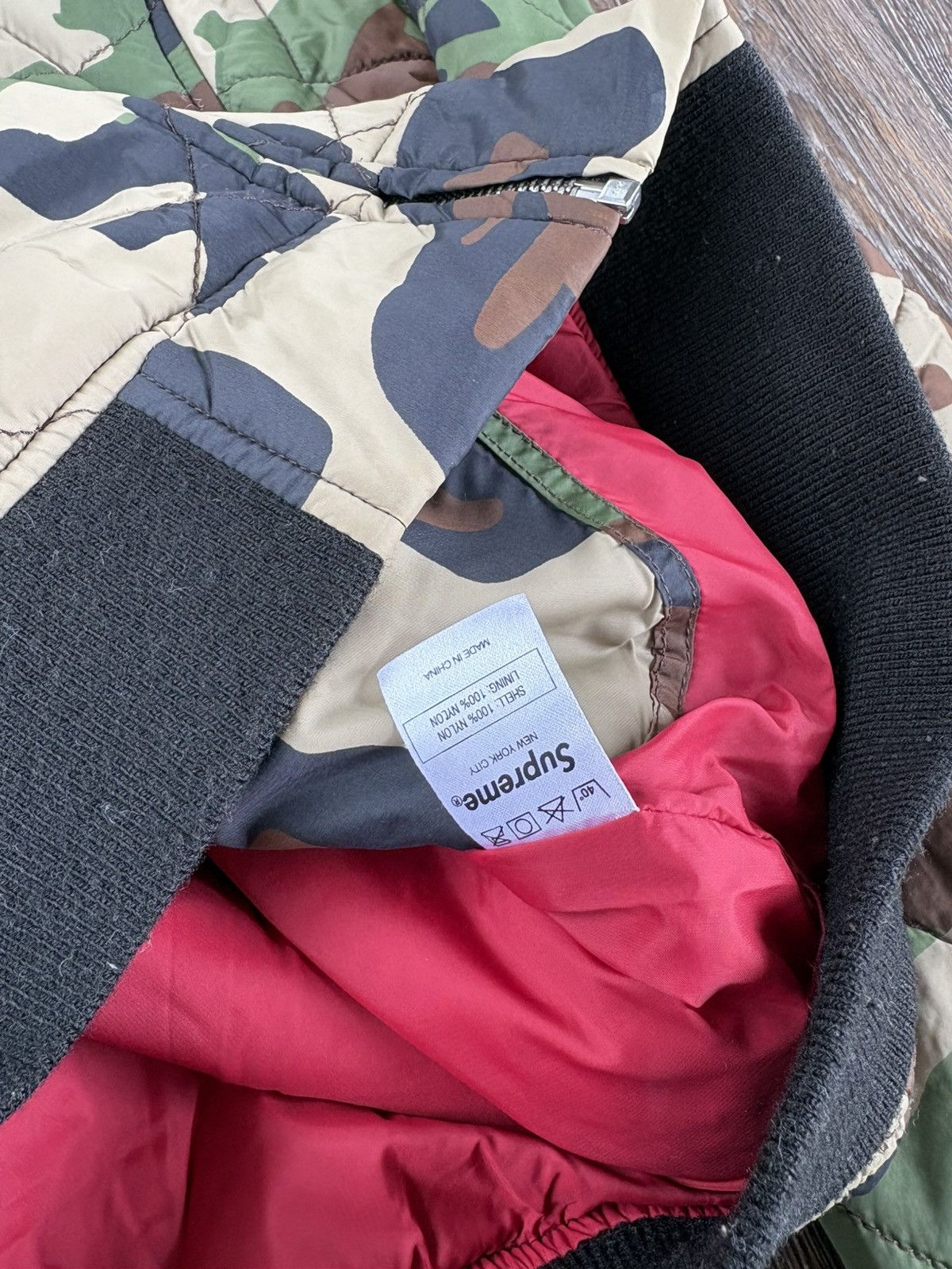 Supreme Supreme The World Is Yours Bomber Jacket SS12 Camo Size US S / EU 44-46 / 1 - 5 Thumbnail