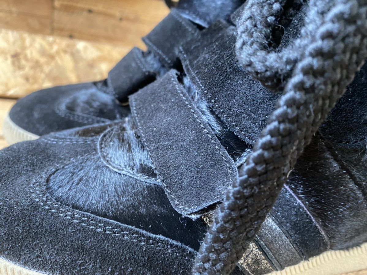 Isabel Marant Serafini platform wedge suede boots, like isabel marant 37 Size US 7 / IT 37 - 7 Thumbnail