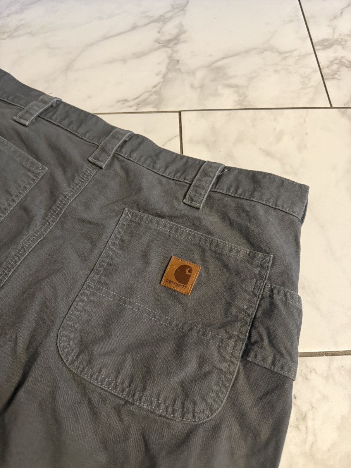 Carhartt Carhartt Baggy Carpenter Workwear Canvas y2k Shorts Size 36 Size US 36 / EU 52 - 3 Thumbnail