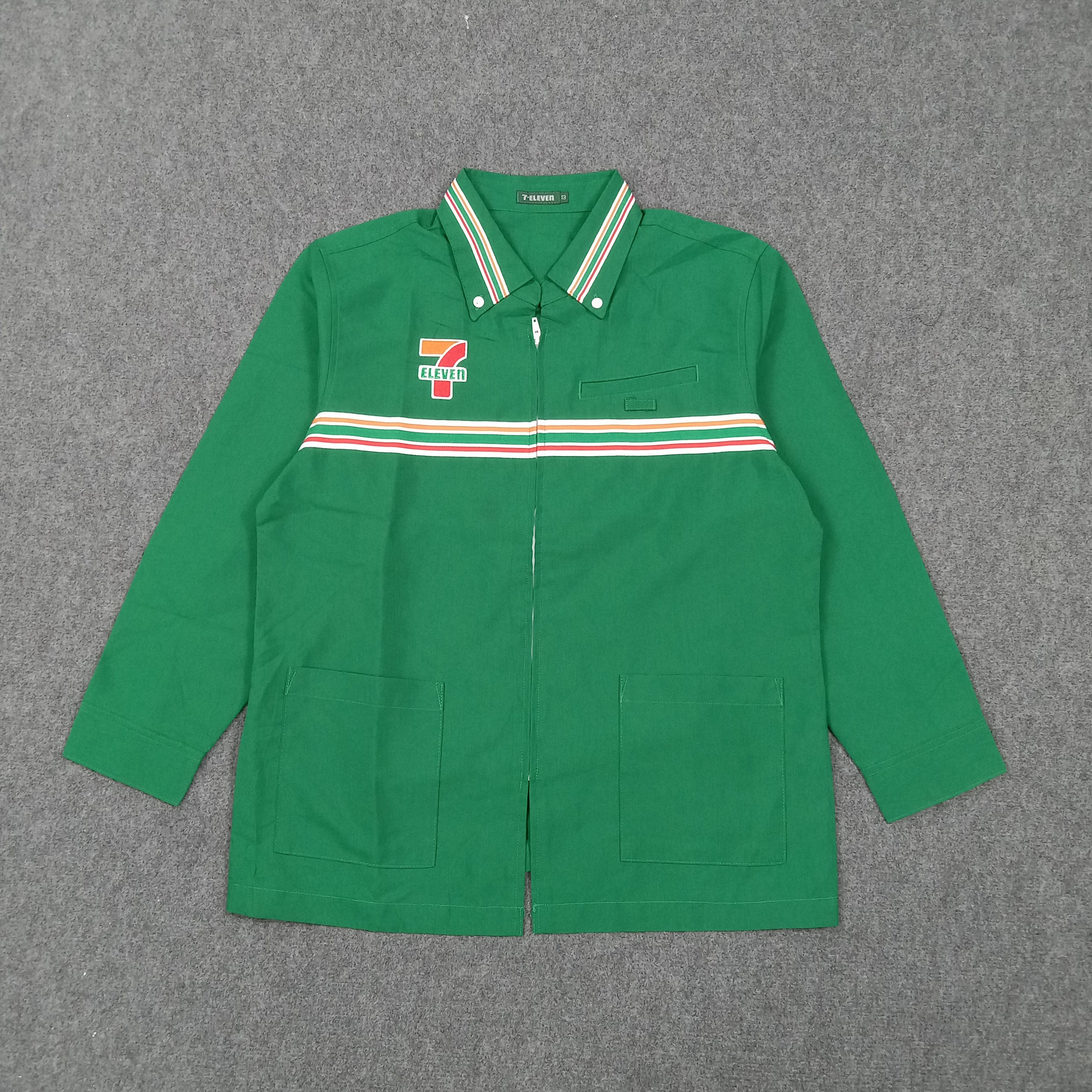 Japanese Brand 7 Eleven Japanese Brand Staff Jacket C276N4 Size US M / EU 48-50 / 2 - 1 Thumbnail