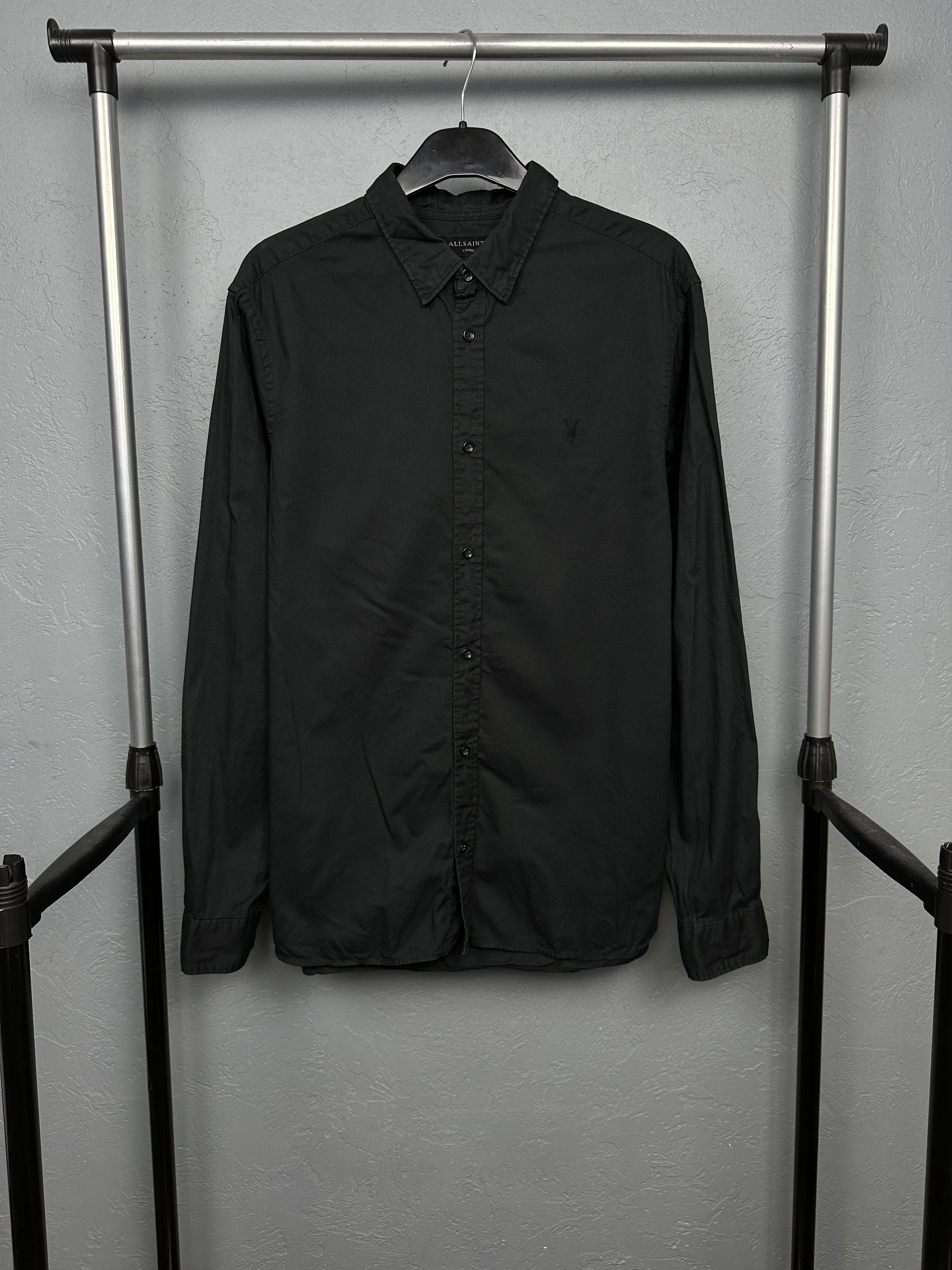 Allsaints Allsaints Redondo Vintage Mens Long Sleeve Shirt Size US L / EU 52-54 / 3 - 1 Thumbnail
