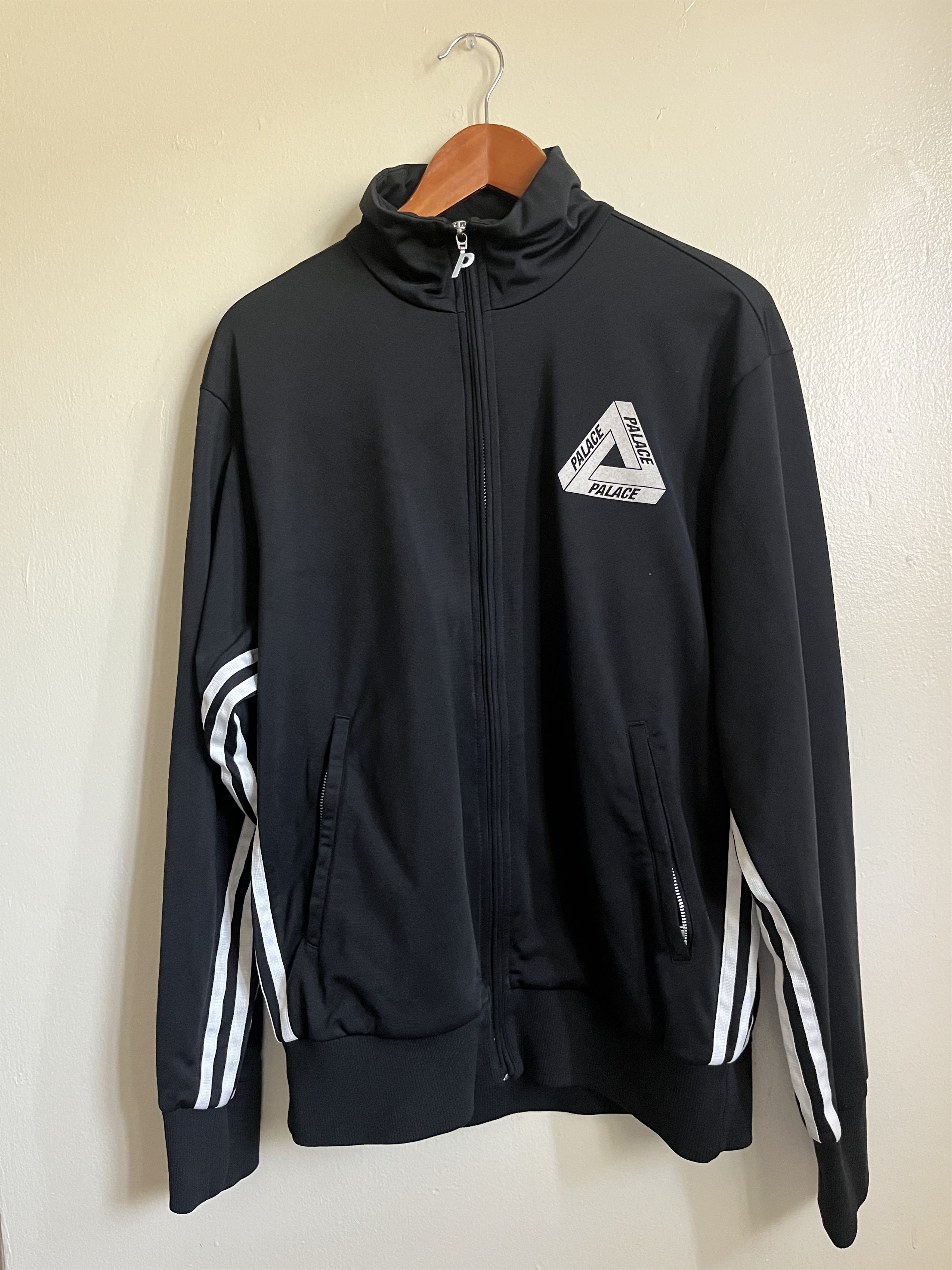 image of Adidas Firebird Track Jacket M in Black, Men's (Size Medium)