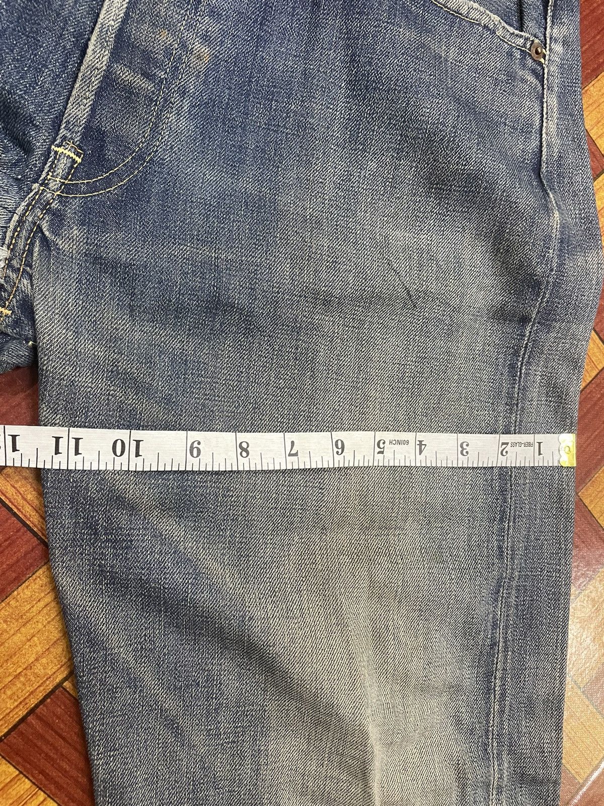 Levi's Levis 501 Big E 1966 Japan Made Damage Jeans Size US 34 / EU 50 - 14 Thumbnail