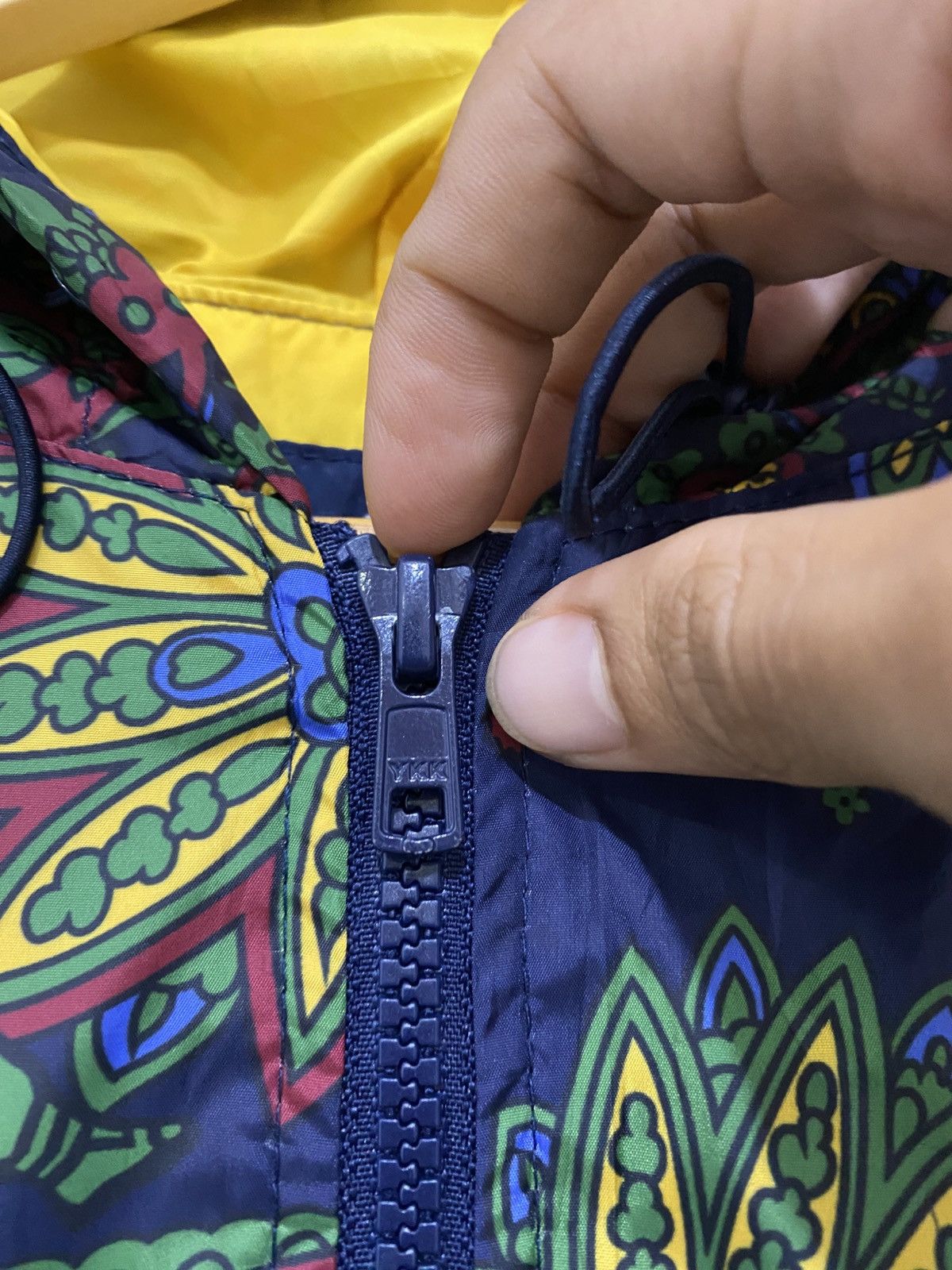 Billionaire Boys Club Billionaire Boys Club Paisley Nylon Jacket Size US XL / EU 56 / 4 - 9 Thumbnail