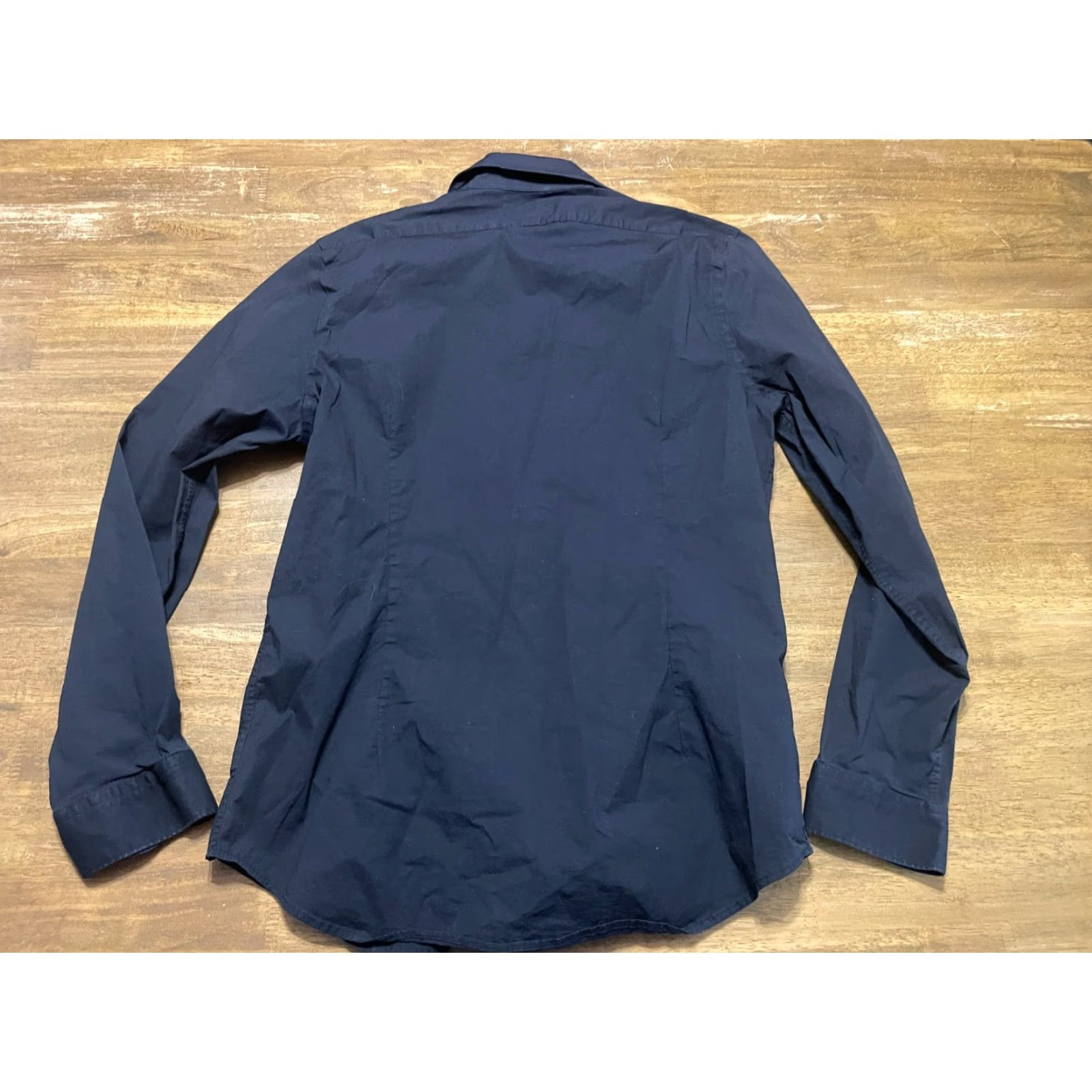 Express Express Shirt, Mens Size Large, 16-16.5, Black, Button Up, Long Sleeve, Slim, 1MX, Express, Casual, Regular, Fall/Spring/Summer, Mens Size US L / EU 52-54 / 3 - 2 Thumbnail