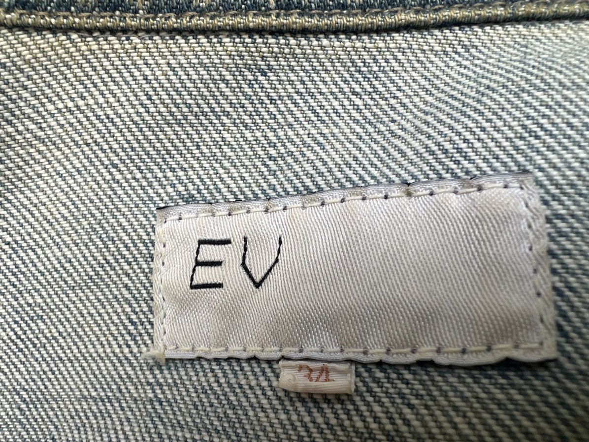 Vintage Et Vous Distress Mud Denim 4 Pocket Trucker Jacket