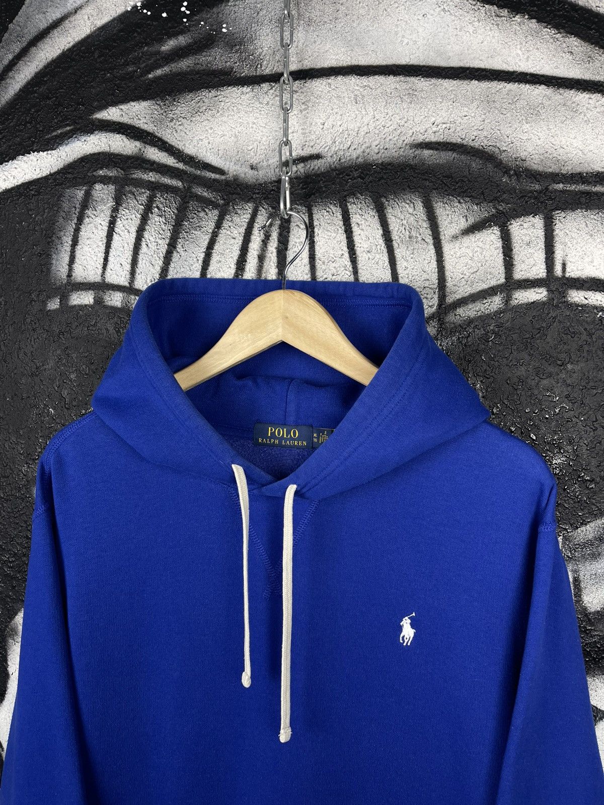 Polo Ralph Lauren Polo Ralph Lauren Royal Blue Cotton Blend Hoodie Men’s XL Size US XL / EU 56 / 4 - 5 Thumbnail