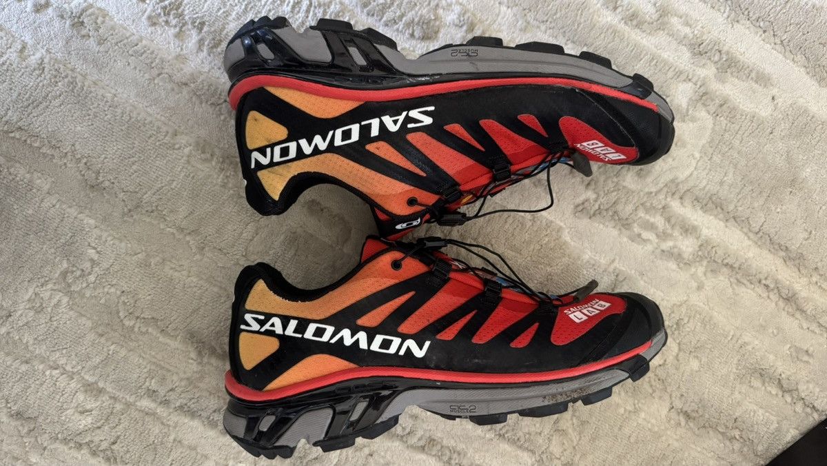 Salomon Salomon Men's S/Lab Xt-4 Adv Fiery Red Impact Yellow Size 9 Size US 9 / EU 42 - 2 Thumbnail