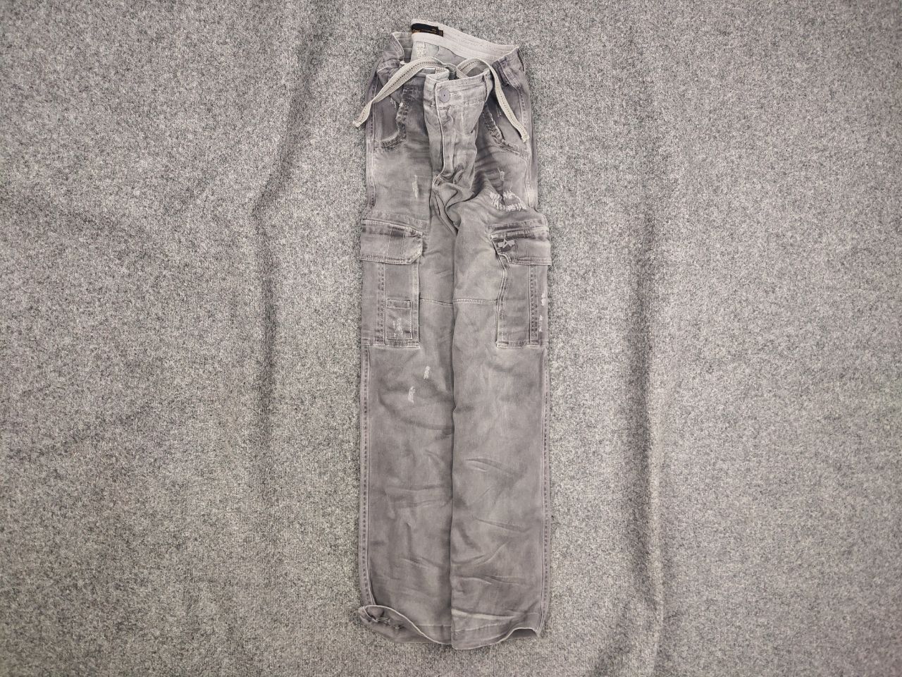 Alpha Industries Alpha Industries Straight Fabric Faded Gray Cargo Pants Size US 32 / EU 48 - 1 Thumbnail