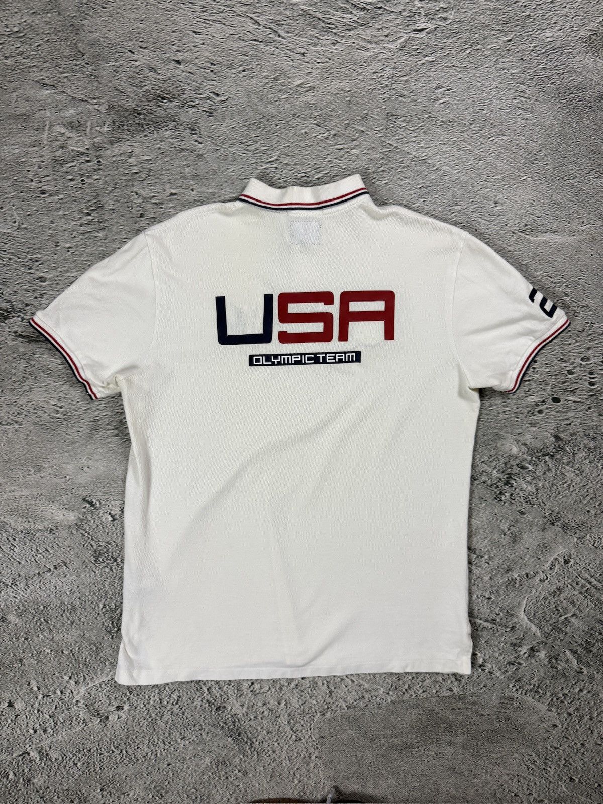 Ralph Lauren Chief Keef Polo Ralph Lauren USA white Polo Olympics Size US M / EU 48-50 / 2 - 6 Thumbnail