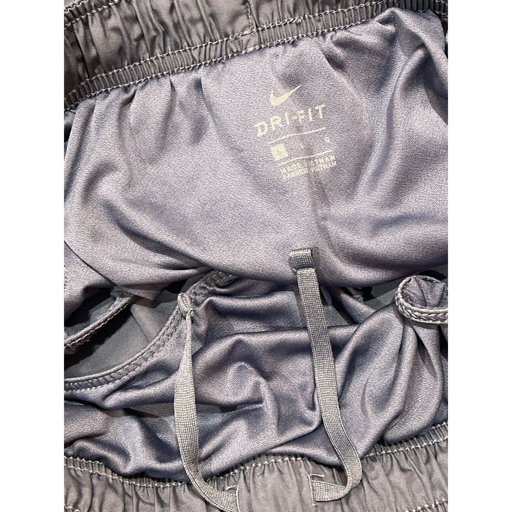 Nike NIKE Air Women's Dri-Fit Navy Running Shorts Size 33" - 3 Thumbnail