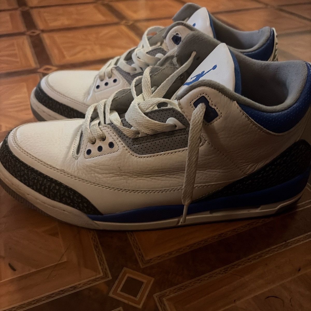 Jordan Brand Jordan Racer Blue 3s Size US 13 / EU 46 - 3 Thumbnail