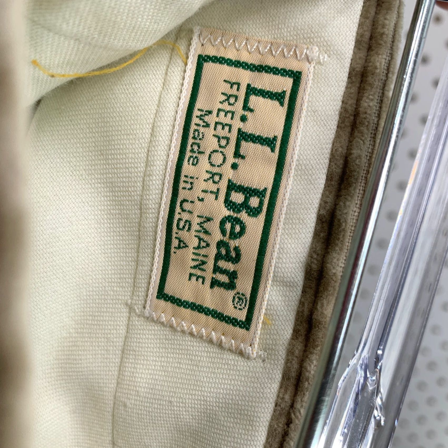 Vintage VINTAGE L.L. Bean Pants Corduroy Mens 32x25 Beige Cuffed USA 80s 90s Skateboard Mens Size US 32 / EU 48 - 2 Thumbnail