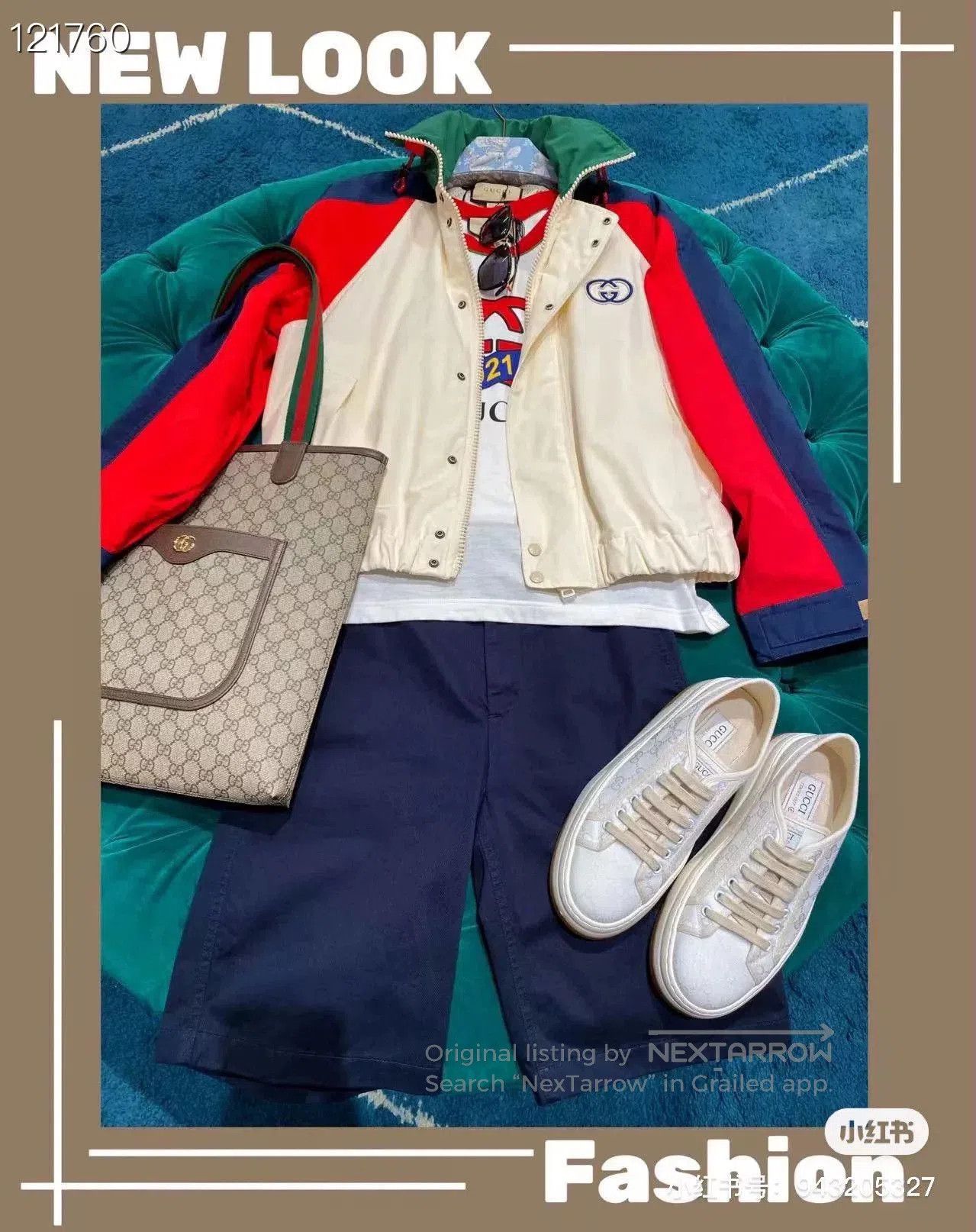Gucci Gucci White Canvas Double G Thick Sole Shoes. Size US 8 / EU 41 - 6 Thumbnail