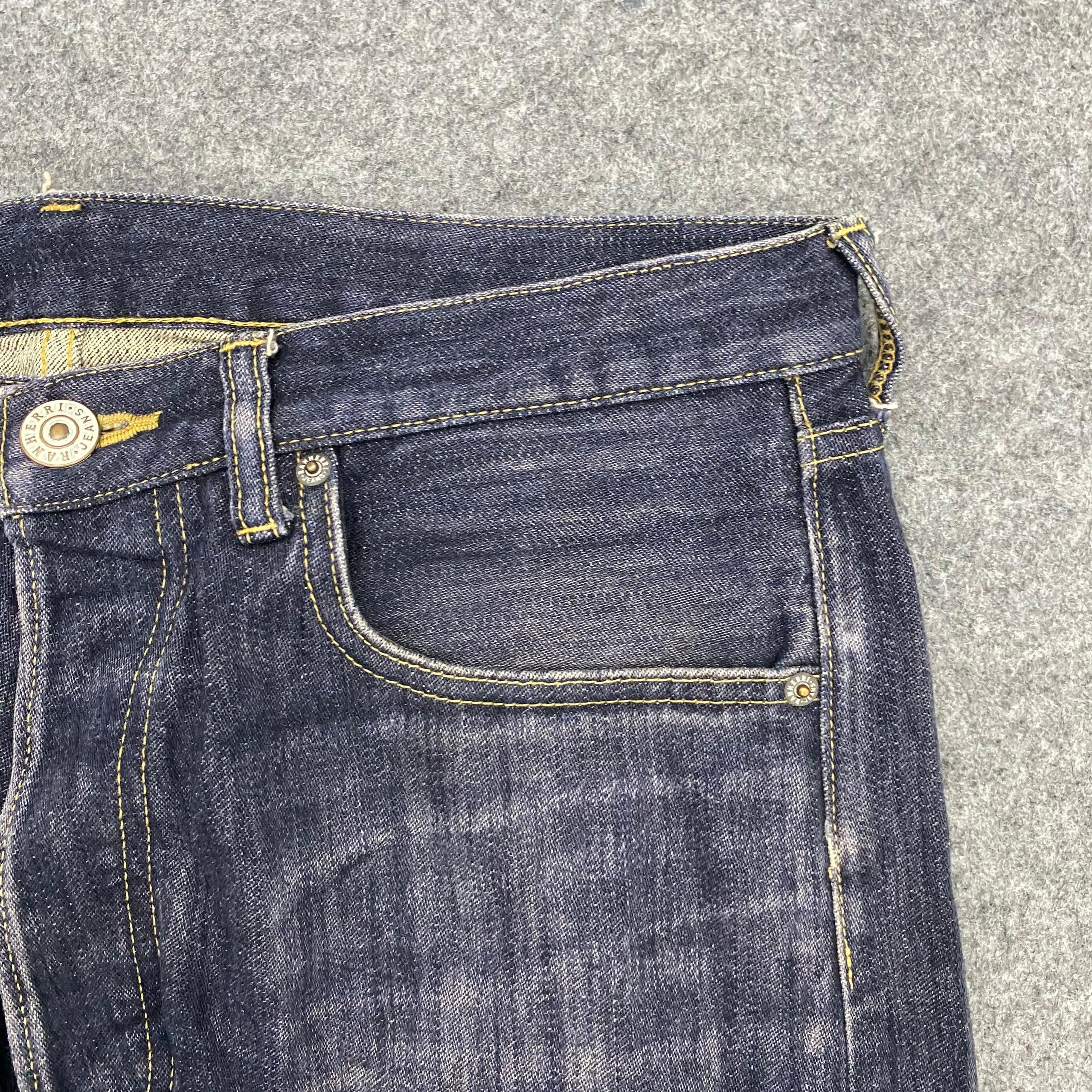 If Six Was Nine 💥Best Offer💥Vintage Ranheri Japanese Brand Denim Size US 34 / EU 50 - 9 Thumbnail