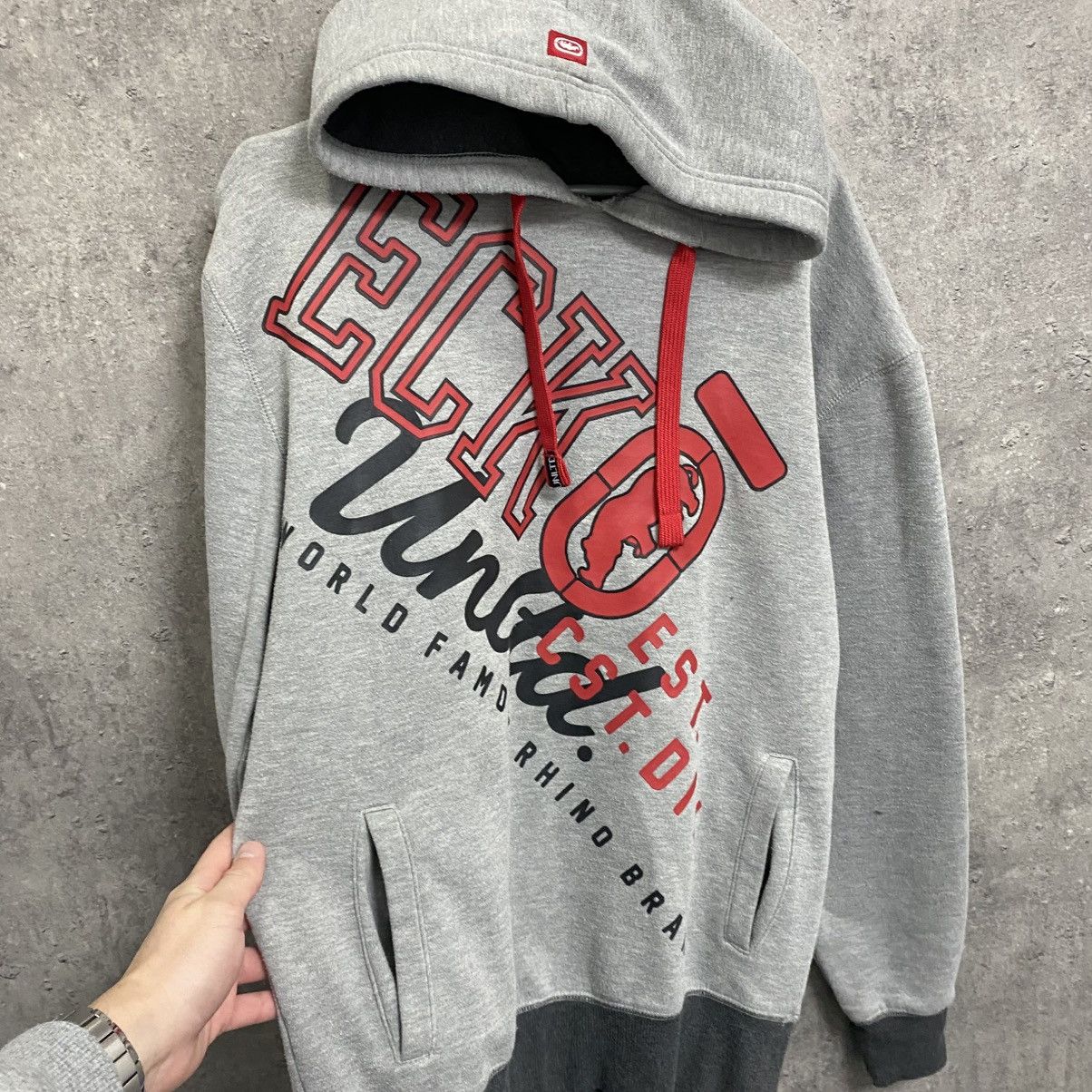 Ecko Unltd. Vintage Ecko Unltd Hoodie Big Logo Rap Hip Hop Y2k Size US S / EU 44-46 / 1 - 6 Thumbnail