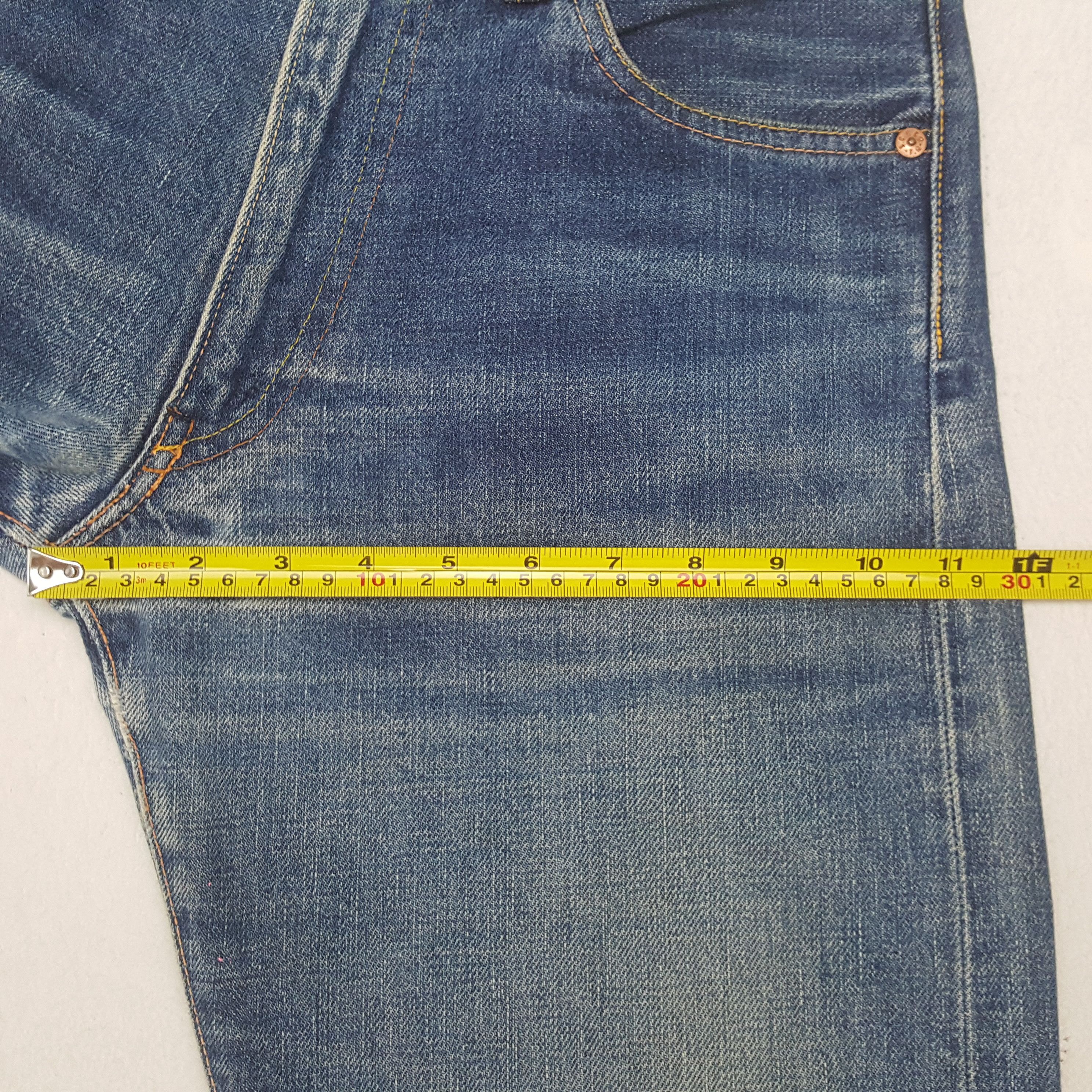 Evisu Evis Japanese Brand Streetwear Custom Daicock Jeans RR28 Size US 28 / EU 44 - 9 Thumbnail