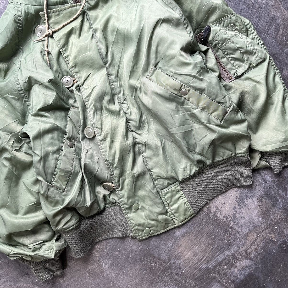 Goa military flying n-2b fur bomber jacket style