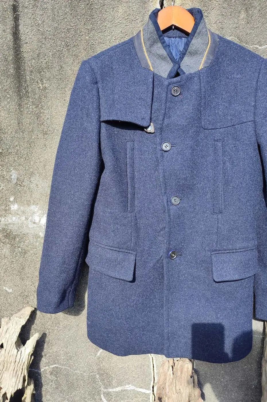 Designer Us n Them Wool Military-Style Blazer – Korean Designer Size US M / EU 48-50 / 2 - 4 Thumbnail