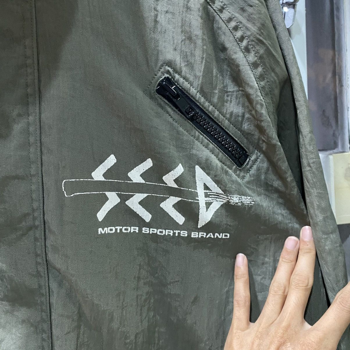 Japanese Brand × Vintage Vintage 90s SEED MOTOR SPORTS BRAND Big Logo Light Jackets Size US XL / EU 56 / 4 - 11 Thumbnail