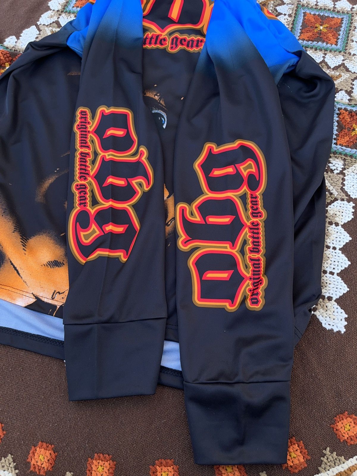 Thunderdome Vintage 90s Original Battle Gear Eat My Dirt Rave Jersey Size US M / EU 48-50 / 2 - 4 Thumbnail