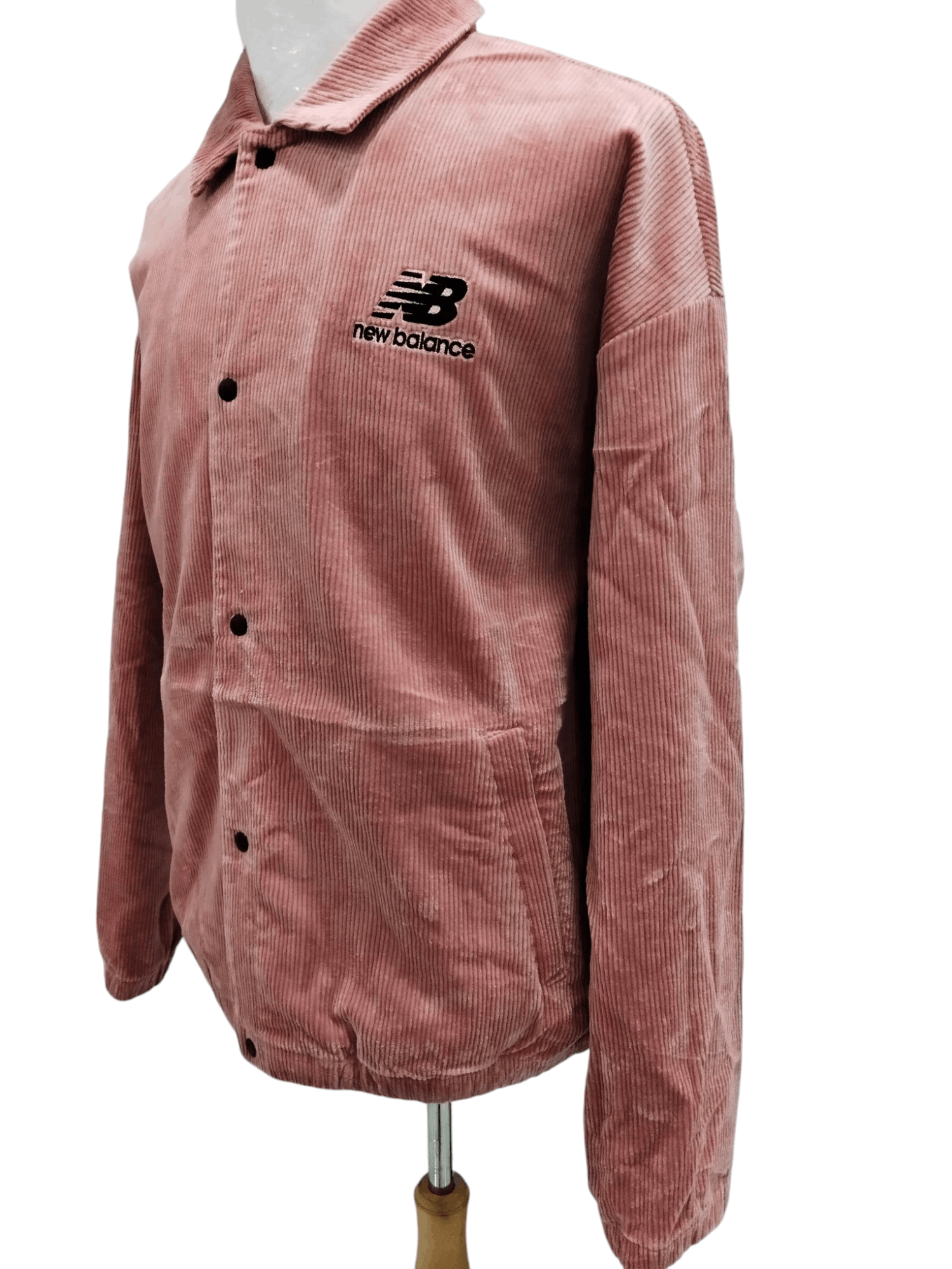 New Balance × Vintage Vintage New Balance Corduroy Denim Jacket Size L / US 10 / IT 46 - 2 Thumbnail