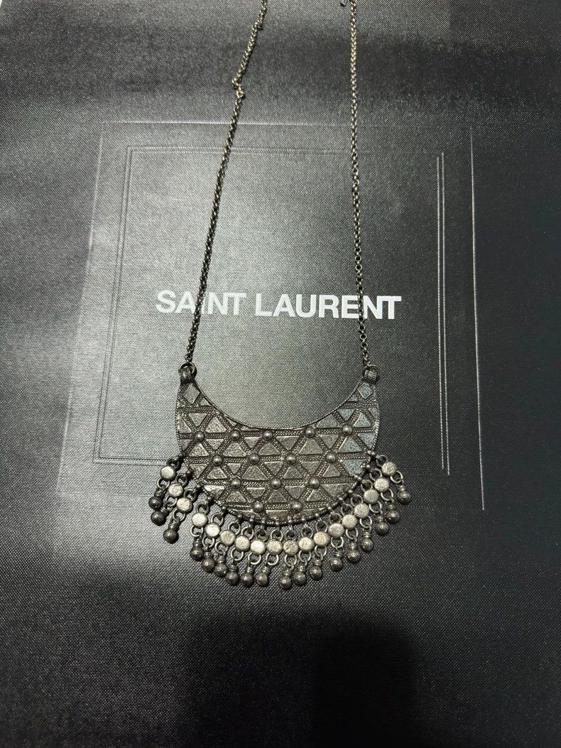 Yves Saint Laurent Saint Laruent Show Style Family Style Heavy Industry Neckla Size ONE SIZE - 1 Thumbnail