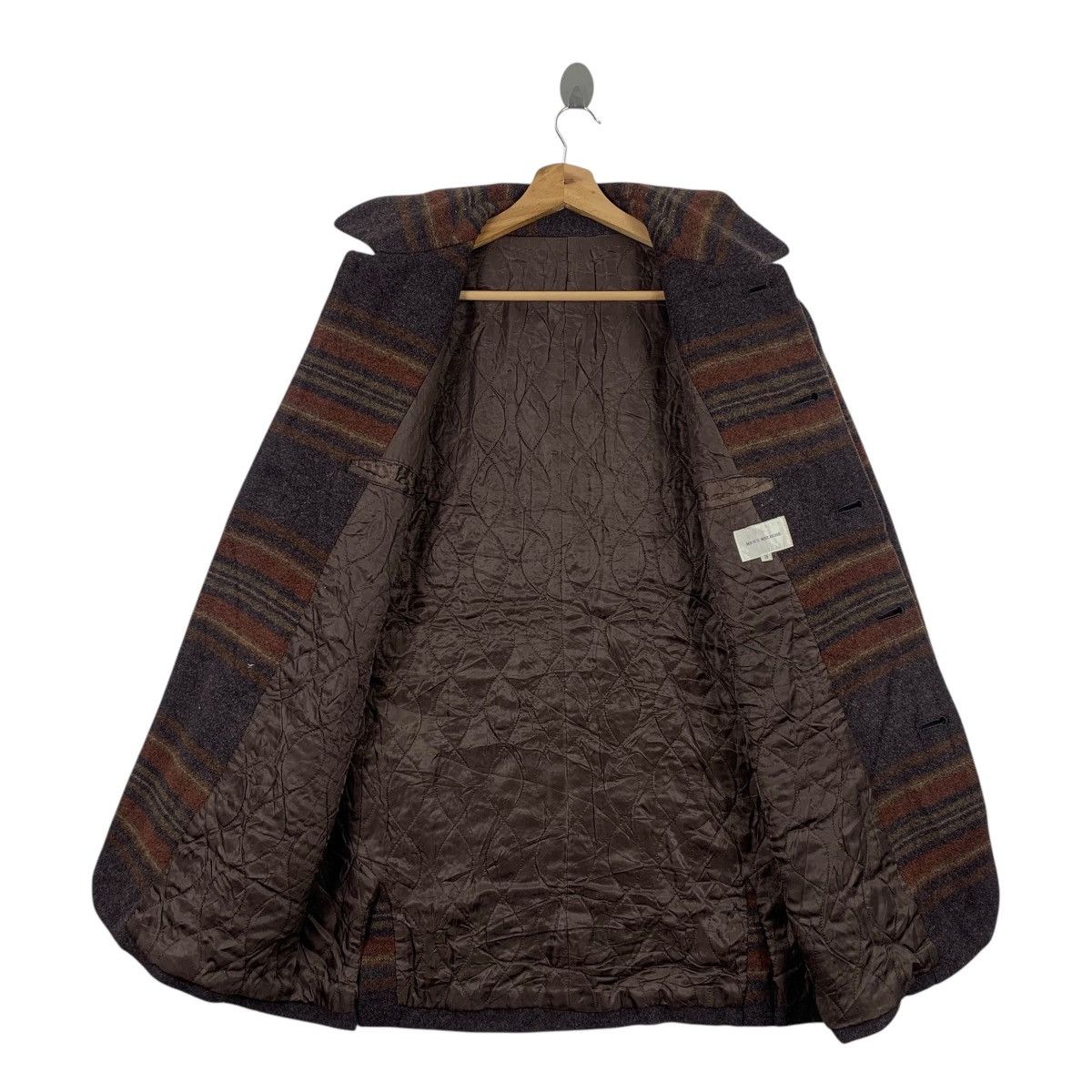 Japanese Brand × Melrose × Vintage Vintage MEN’S MELROSE Japanese Brand Wool Overcoat Jacket Size US L / EU 52-54 / 3 - 3 Thumbnail