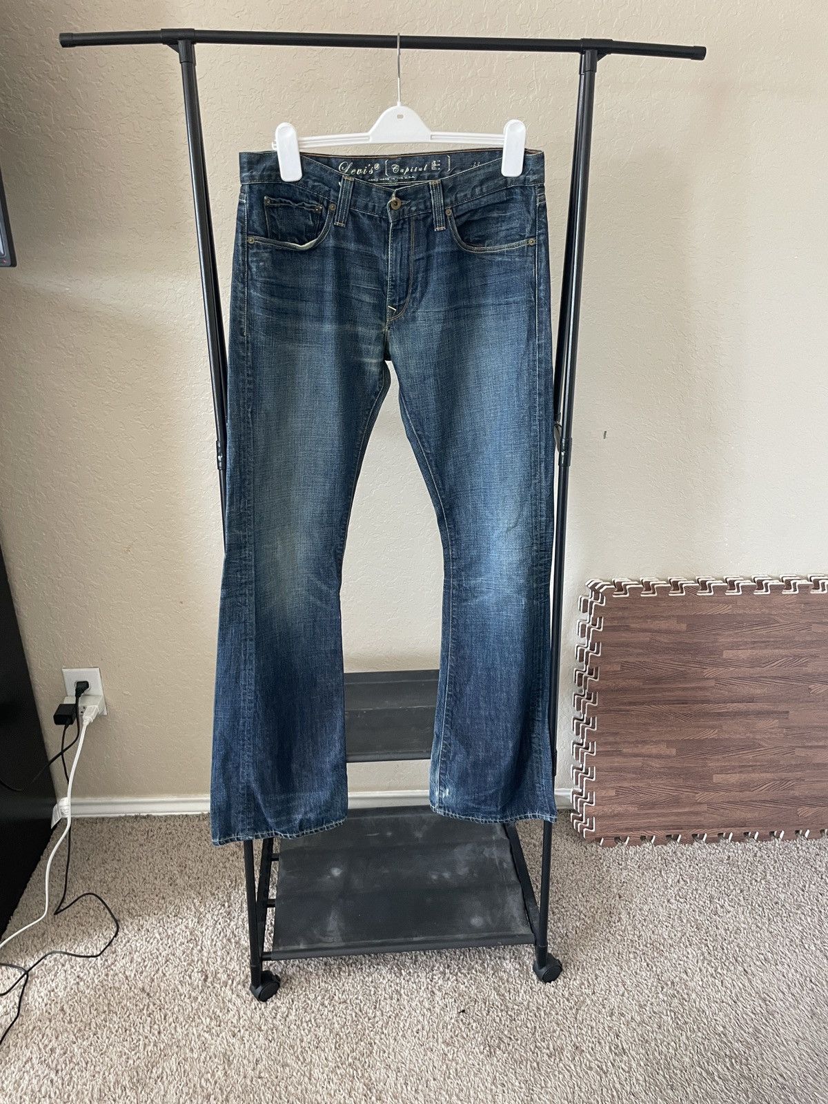 Levi's Made & Crafted Capital E Hesher boot cut denim jeans Size US 33 - 1 Thumbnail