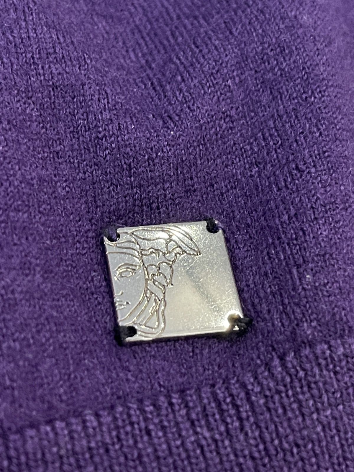 Versace Gianni Versace sweater woman purple knit wool rare Size M / US 6-8 / IT 42-44 - 16 Thumbnail