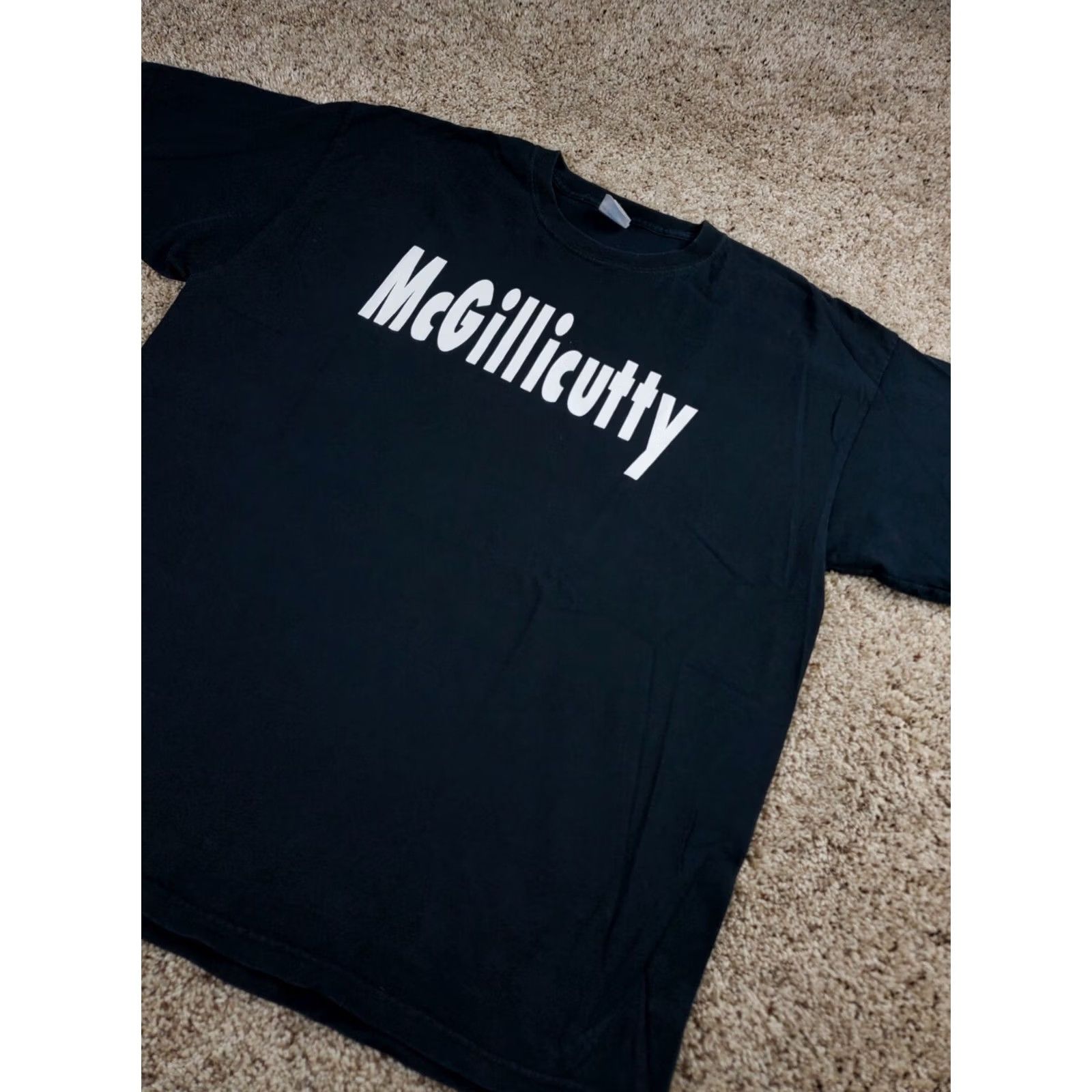 Gildan VINTAGE Bubba The Love Sponge McGillicutty T-Shirt XL Men Black Short Sleeve Crew Neck Logo Gildan 90s Concert Fans Mens Size US XL / EU 56 / 4 - 3 Thumbnail