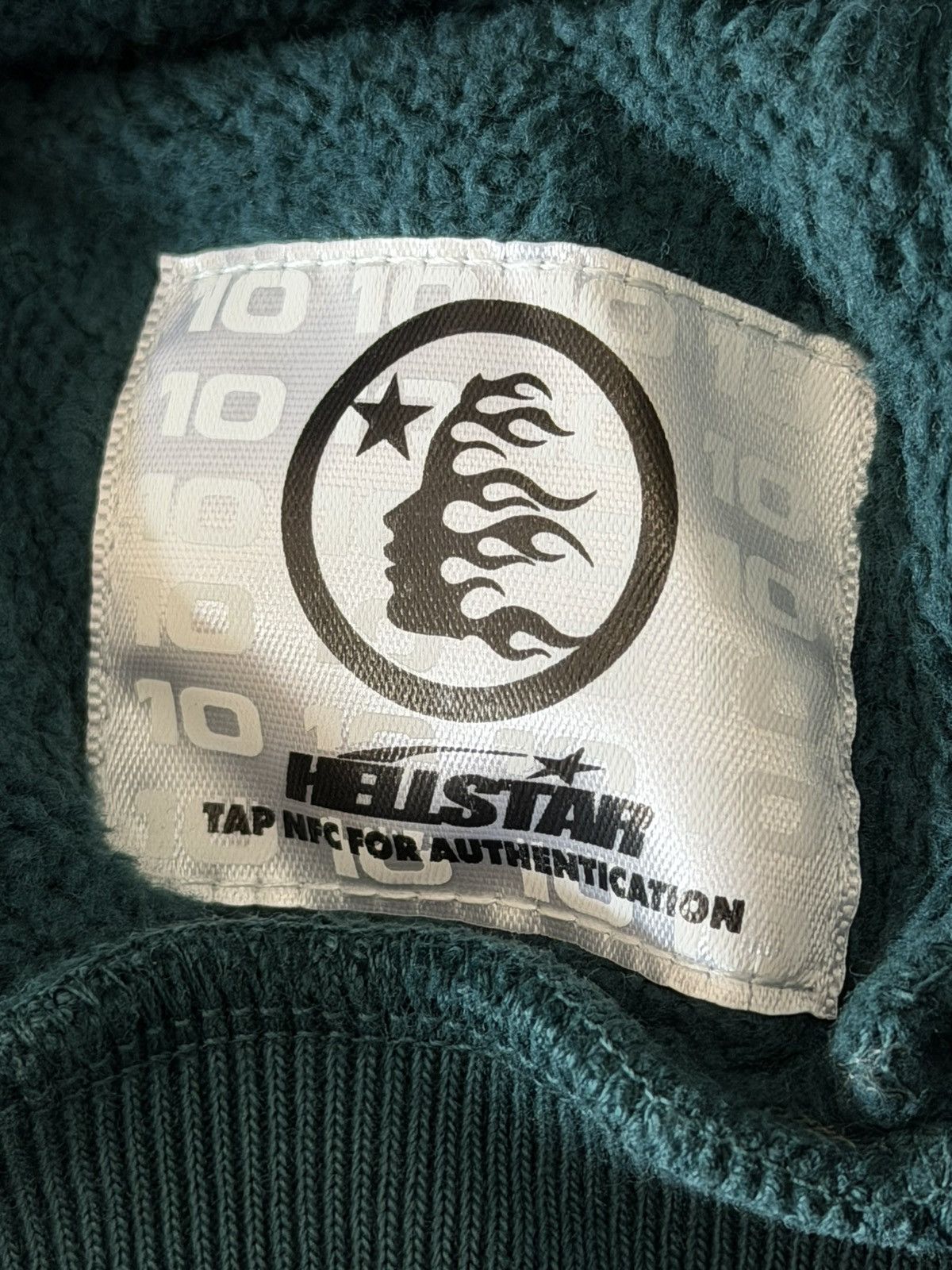 HELLSTAR Hellstar Mirror Face Zip Up Hoodie (Medium) Size US M / EU 48-50 / 2 - 5 Thumbnail