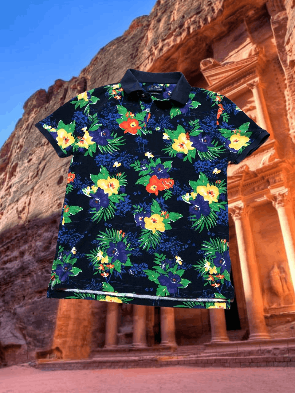 Polo Ralph Lauren Polo Ralph Lauren hawaii style t-shirt Y2K flowers print Size US M / EU 48-50 / 2 - 1 Thumbnail