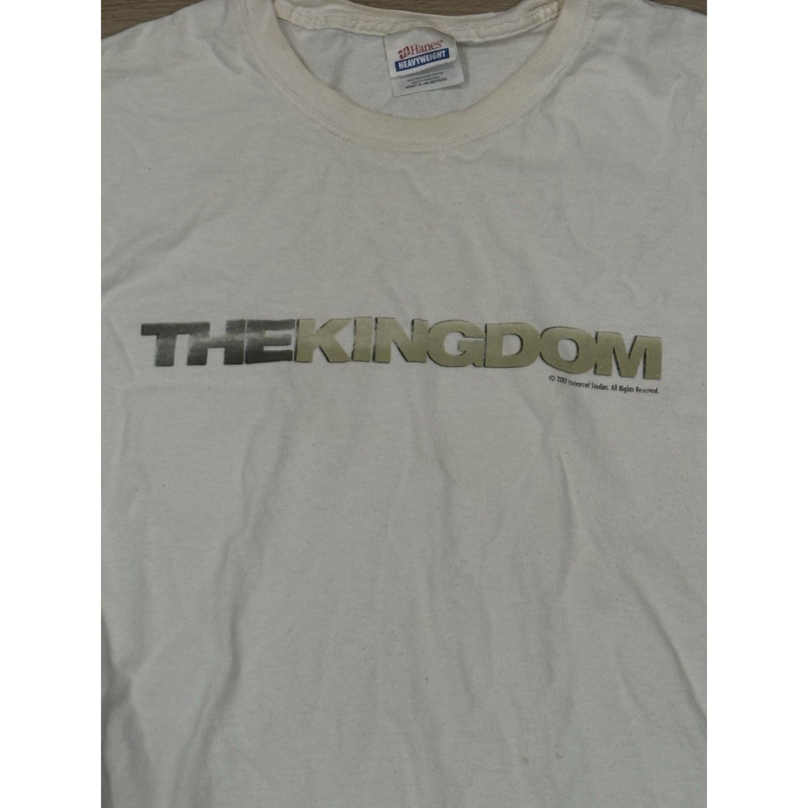 Hanes The Kingdom Shirt XL 2007 Universal Studios Movie Promo Tee Size US XL / EU 56 / 4 - 5 Thumbnail