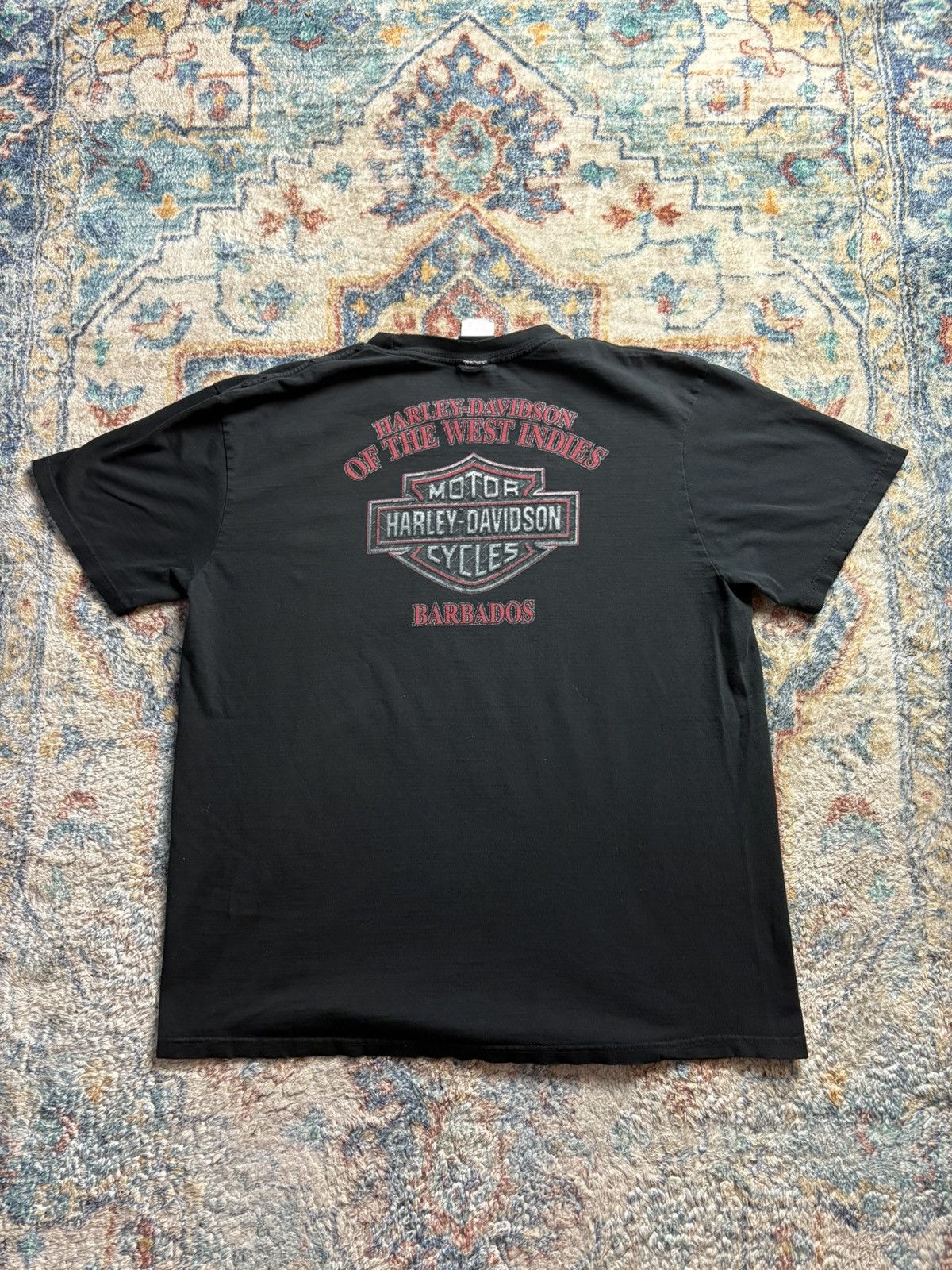 Harley Davidson Harley Davidson Biker DISTRESSED T-shirt Size XL Size US XL / EU 56 / 4 - 2 Thumbnail