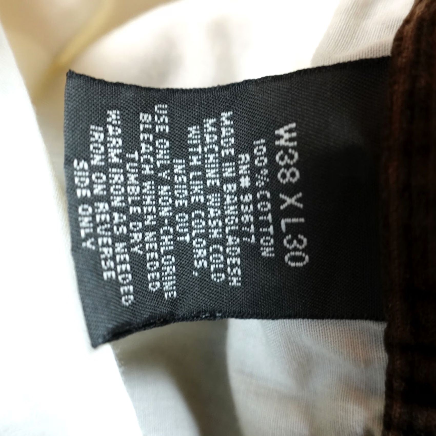 Vintage St Johns Bay Pants Mens 38X30 Brown Corduroy 5 Pocket Chino Trousers Corduroy Cotton Slate Flat Front Regular Straight Jeans Pants Mens Brown Size US 38 / EU 54 - 7 Thumbnail