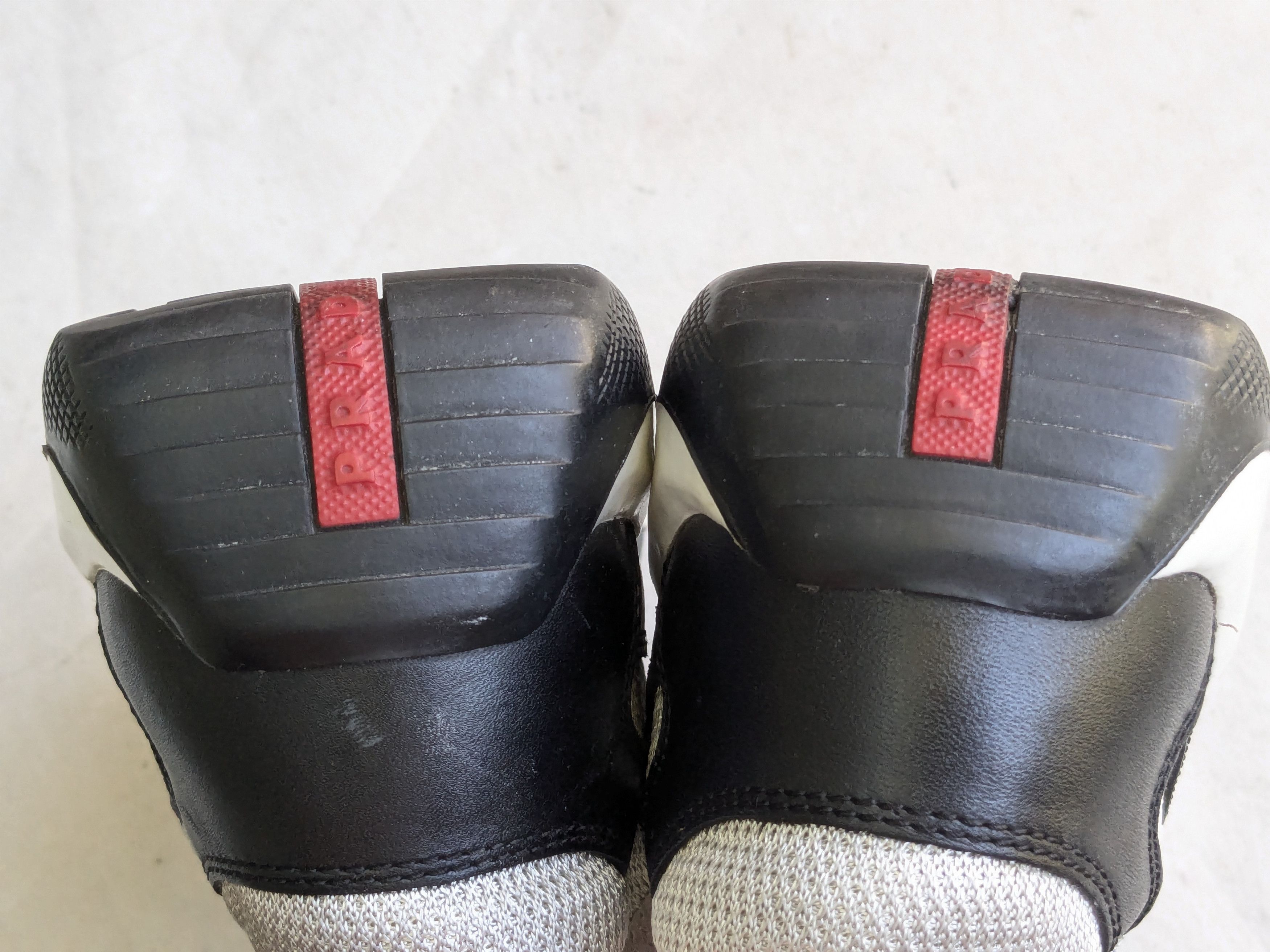 Prada Prada America's Cup Sneakers Black Silver 9.5 Leather Size US 9.5 / EU 42-43 - 14 Thumbnail
