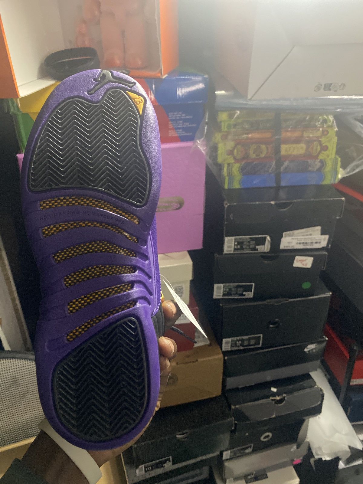 Jordan Brand Feild purple Jordan 12 Size US 7 / EU 40 - 5 Thumbnail