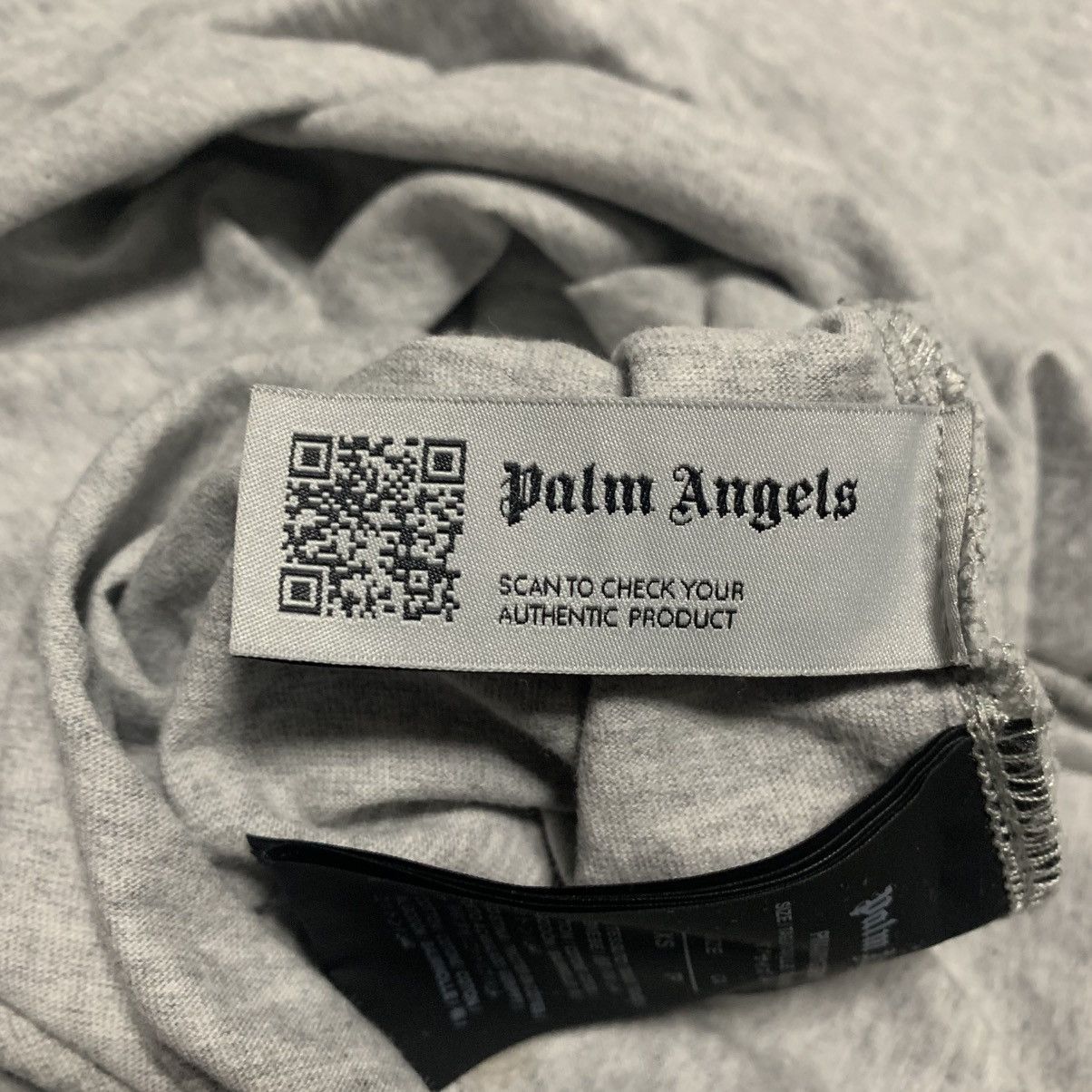 Palm Angels Palm Angels XS Paint Splatter Logo Grey Tee Size US XS / EU 42 / 0 - 7 Thumbnail